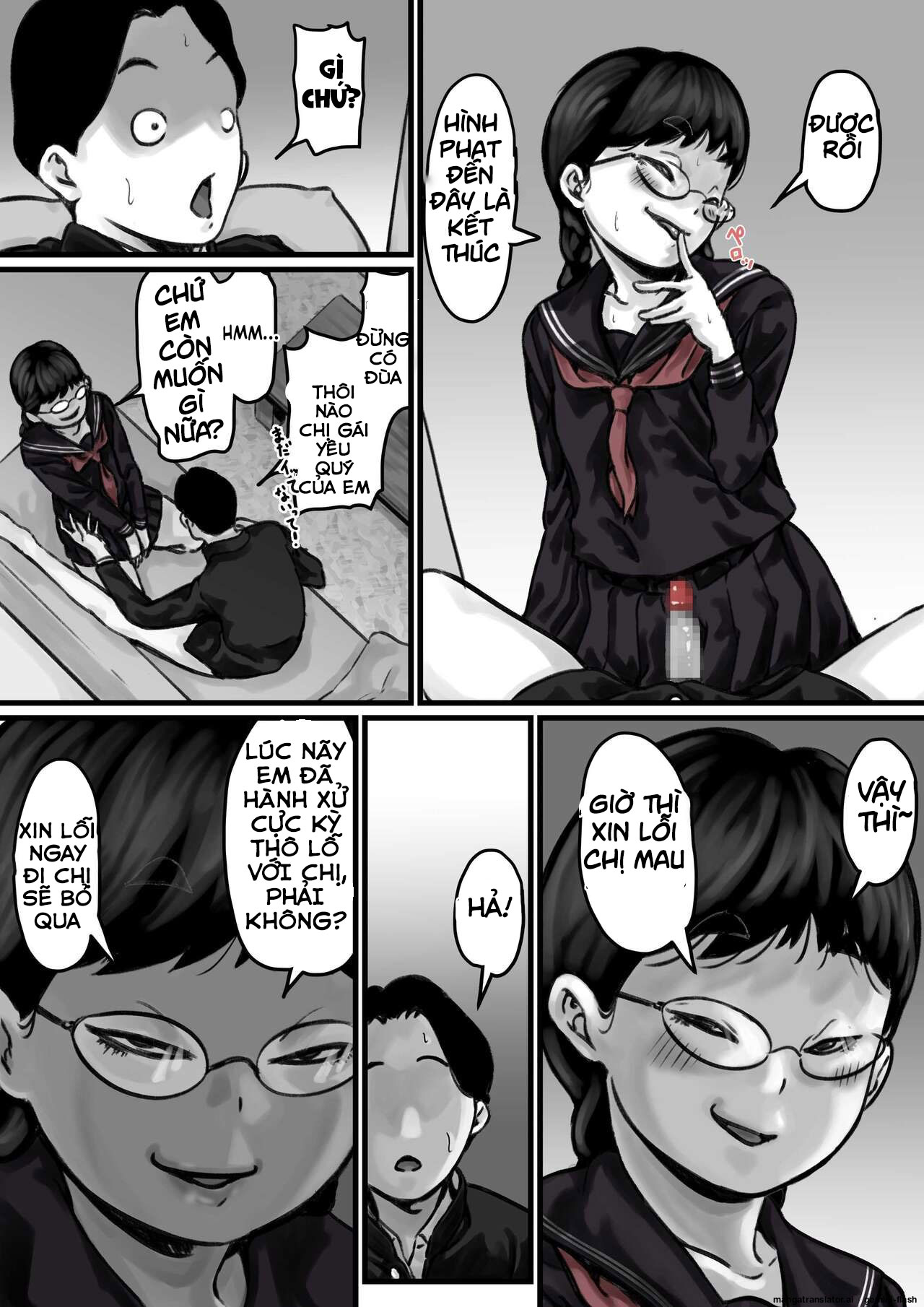 HentaiVN.net - Ảnh 29 - Làm tình với chị gái hàng ngày - Chap 1
