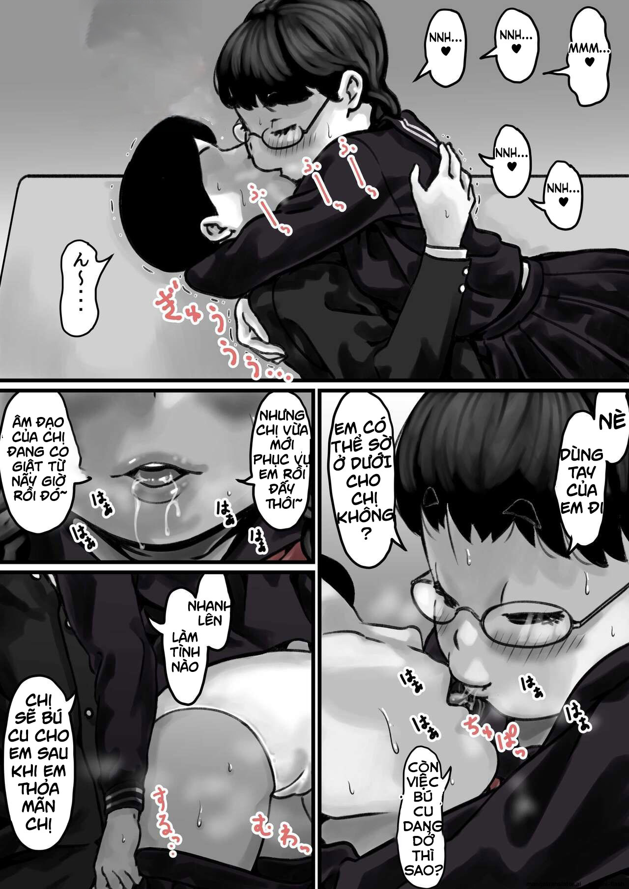 HentaiVN.net - Ảnh 32 - Làm tình với chị gái hàng ngày - Chap 1