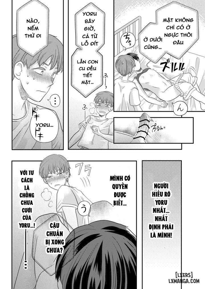 HentaiVN.net - Ảnh 19 - Nemuru Osananajimi ni Te o Dashichau Hanashi - Oneshot