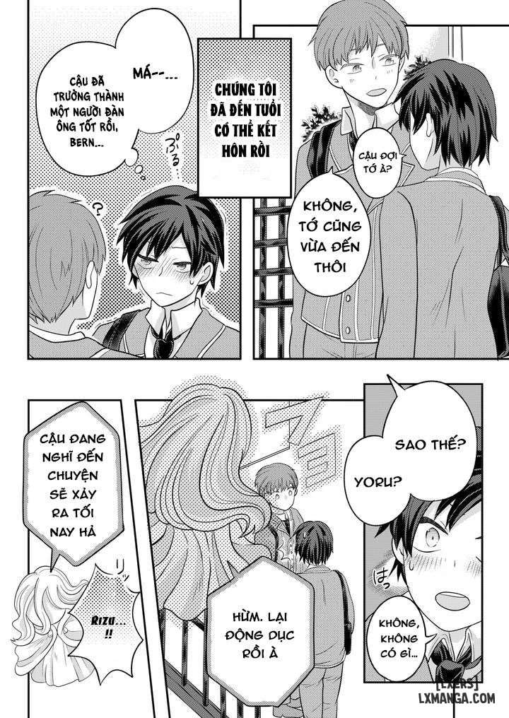 HentaiVN.net - Ảnh 3 - Nemuru Osananajimi ni Te o Dashichau Hanashi - Oneshot