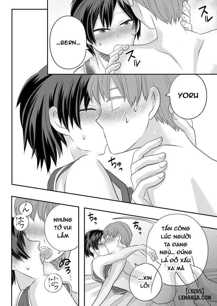 HentaiVN.net - Ảnh 35 - Nemuru Osananajimi ni Te o Dashichau Hanashi - Oneshot