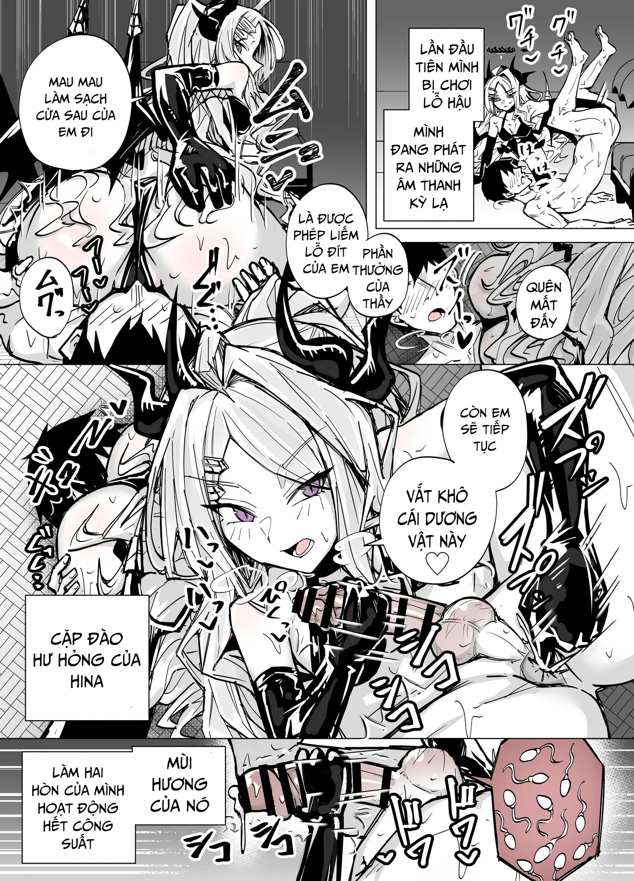 HentaiVN.net - Ảnh 11 - Hina máu S và sensei thích khẩm dô - Chap 1