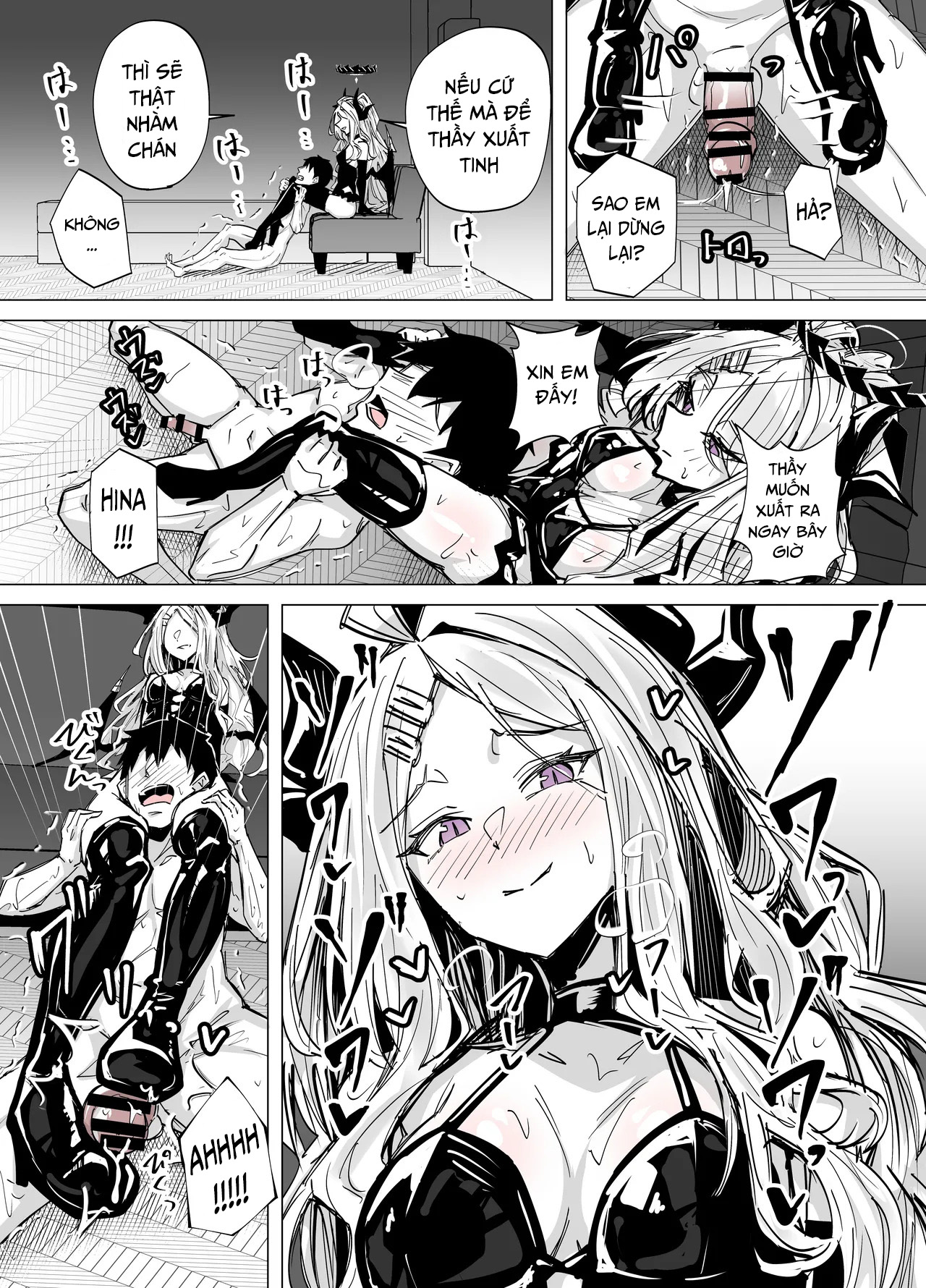 HentaiVN.net - Ảnh 3 - Hina máu S và sensei thích khẩm dô - Chap 1