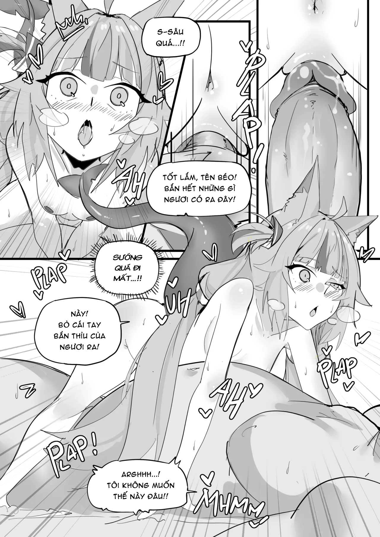 HentaiVN.net - Ảnh 8 - Gã đó thực sự đã tới nhà rồi! - Chap 1