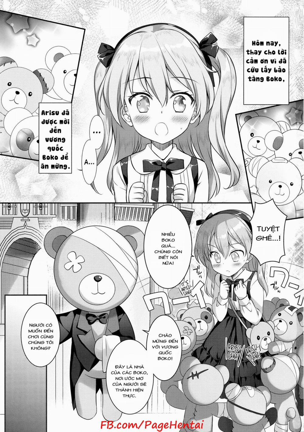 HentaiVN.net - Ảnh 3 - Arisu Lạc Vào Xứ Sở Boko [Girls Und Panzer; Fushigi no Kuni no Arisu] - Chap 1