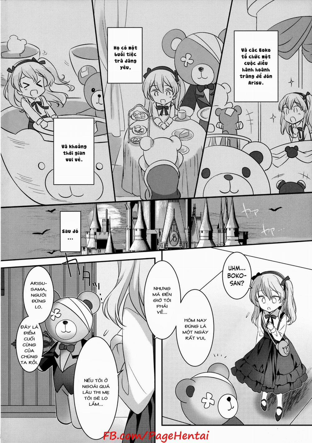 HentaiVN.net - Ảnh 4 - Arisu Lạc Vào Xứ Sở Boko [Girls Und Panzer; Fushigi no Kuni no Arisu] - Chap 1