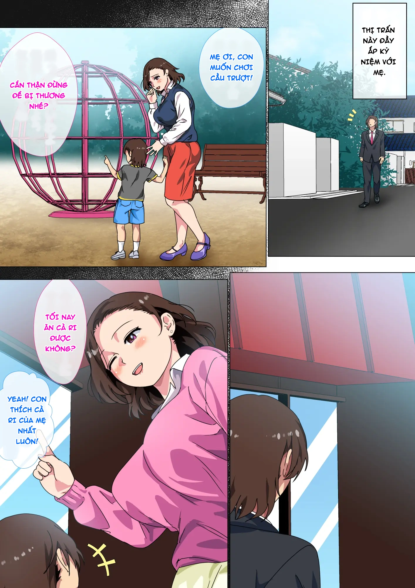 HentaiVN.net - Ảnh 5 - Kono Inakamachi ni wa Musuko no Seijinshiki ni Haha ga Doutei Sotsugyou Saseru Gyouji ga Aru - Chap 1