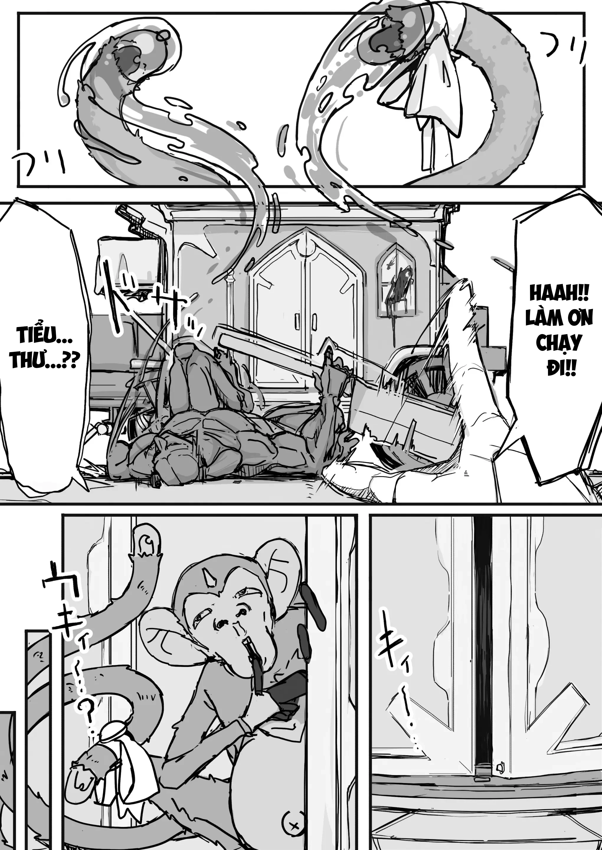 HentaiVN.net - Ảnh 12 - Ojousama to Nemuri Saru - Chap 1