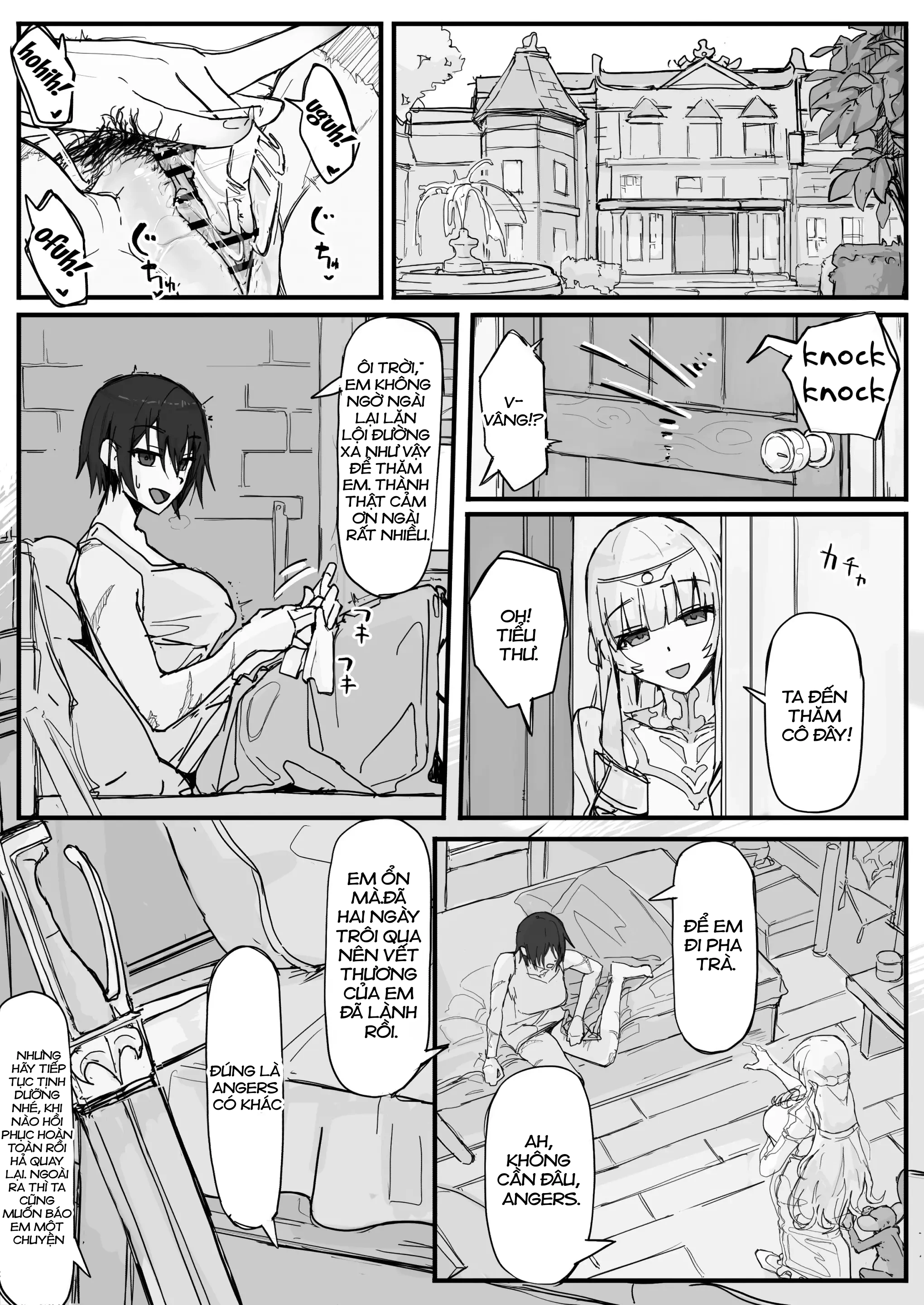 HentaiVN.net - Ảnh 13 - Ojousama to Nemuri Saru - Chap 1
