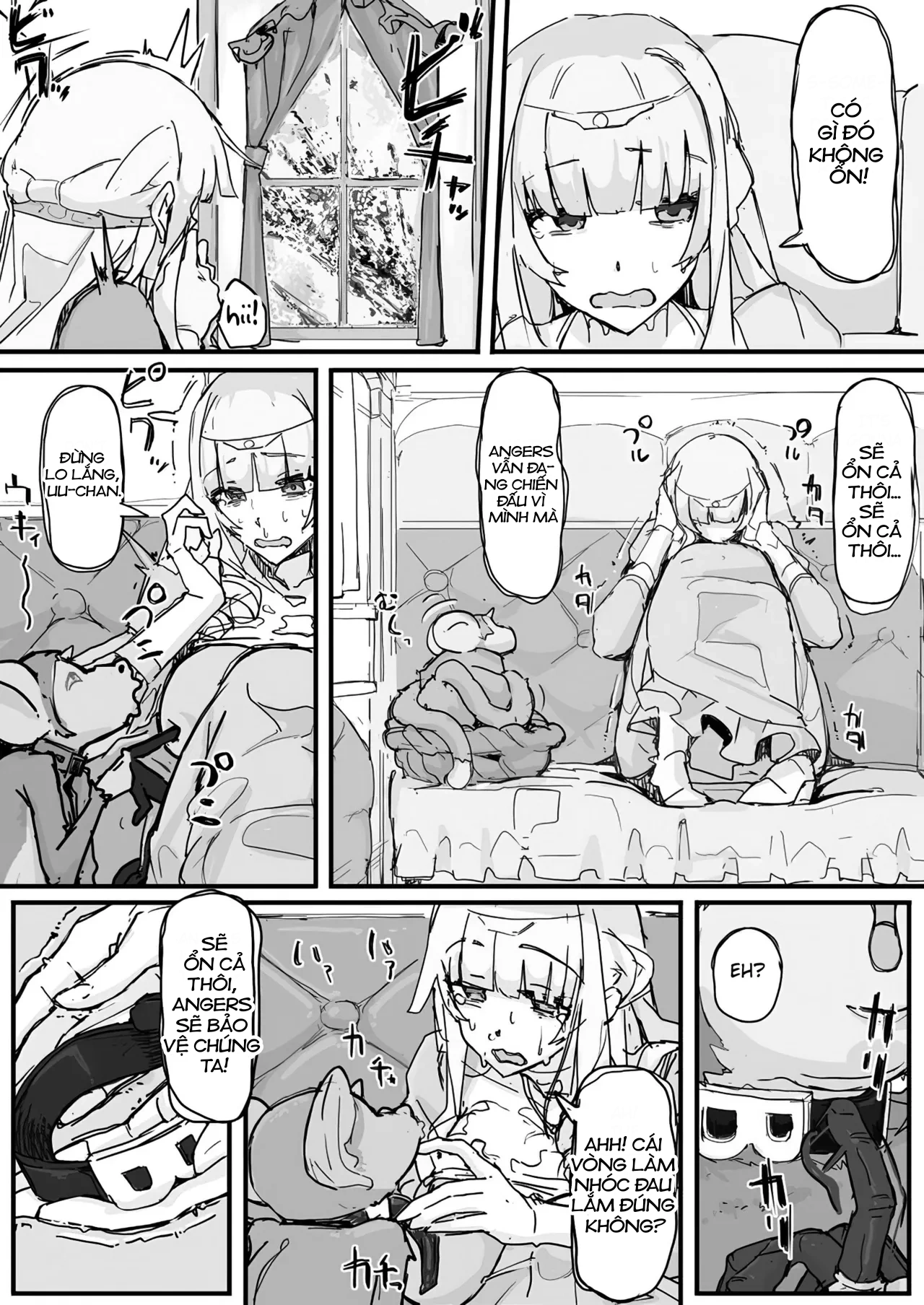 HentaiVN.net - Ảnh 5 - Ojousama to Nemuri Saru - Chap 1