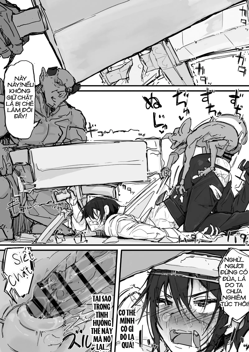 HentaiVN.net - Ảnh 6 - Ojousama to Nemuri Saru - Chap 1