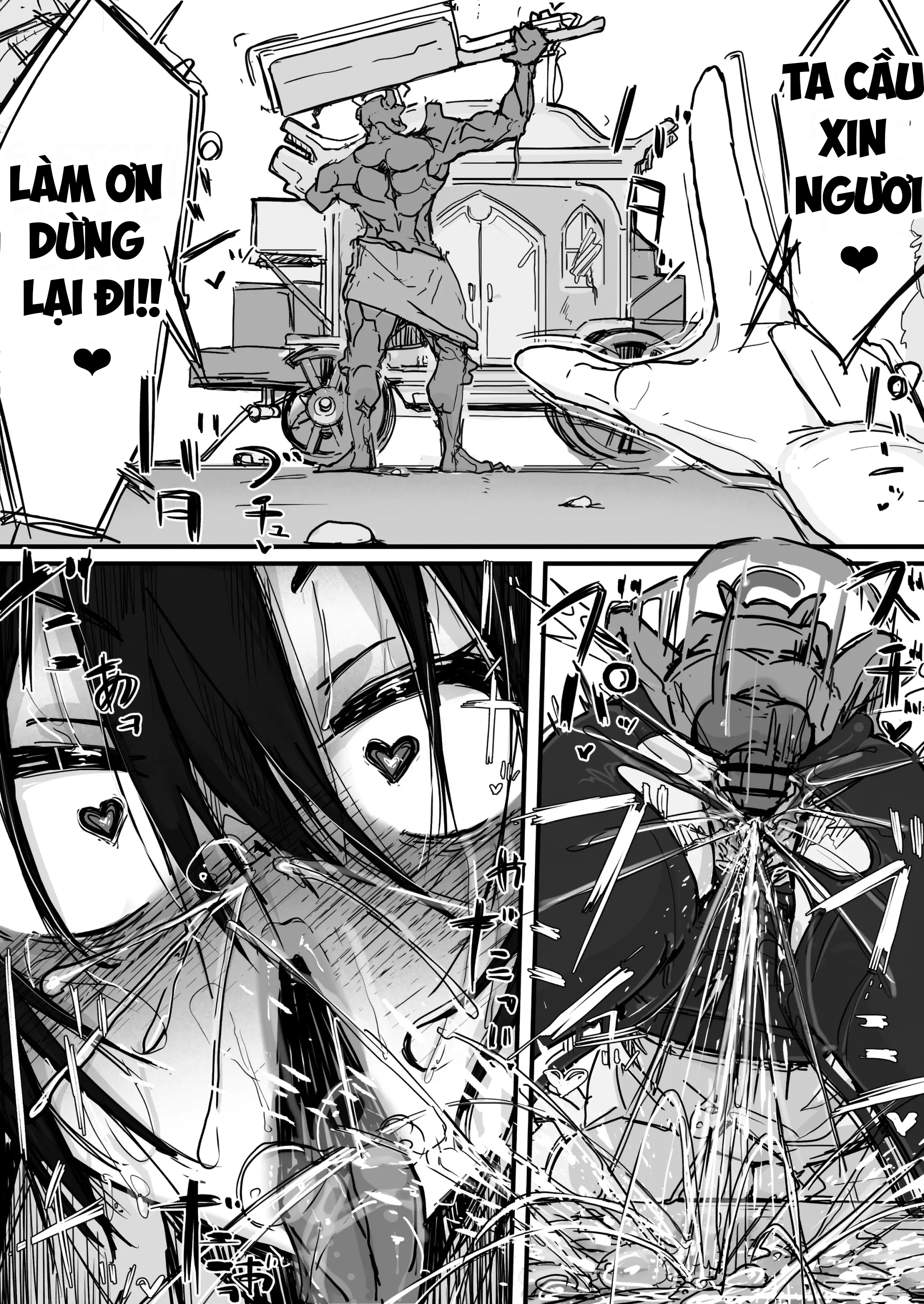 HentaiVN.net - Ảnh 10 - Ojousama to Nemuri Saru - Chap 1