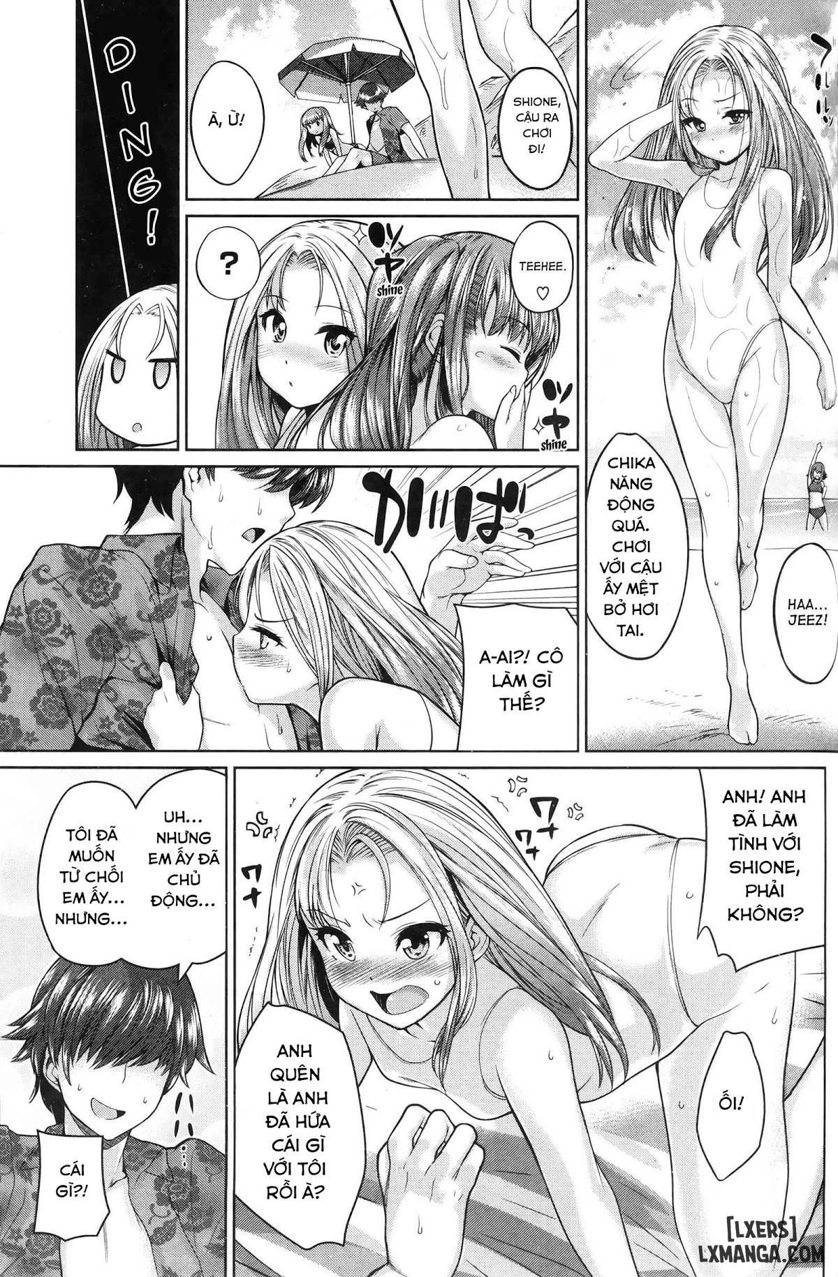 HentaiVN.net - Ảnh 13 - Anh thợ chụp hình tốt số [3 Sweet Devils, 3 Pinky Devils] - Chap 1