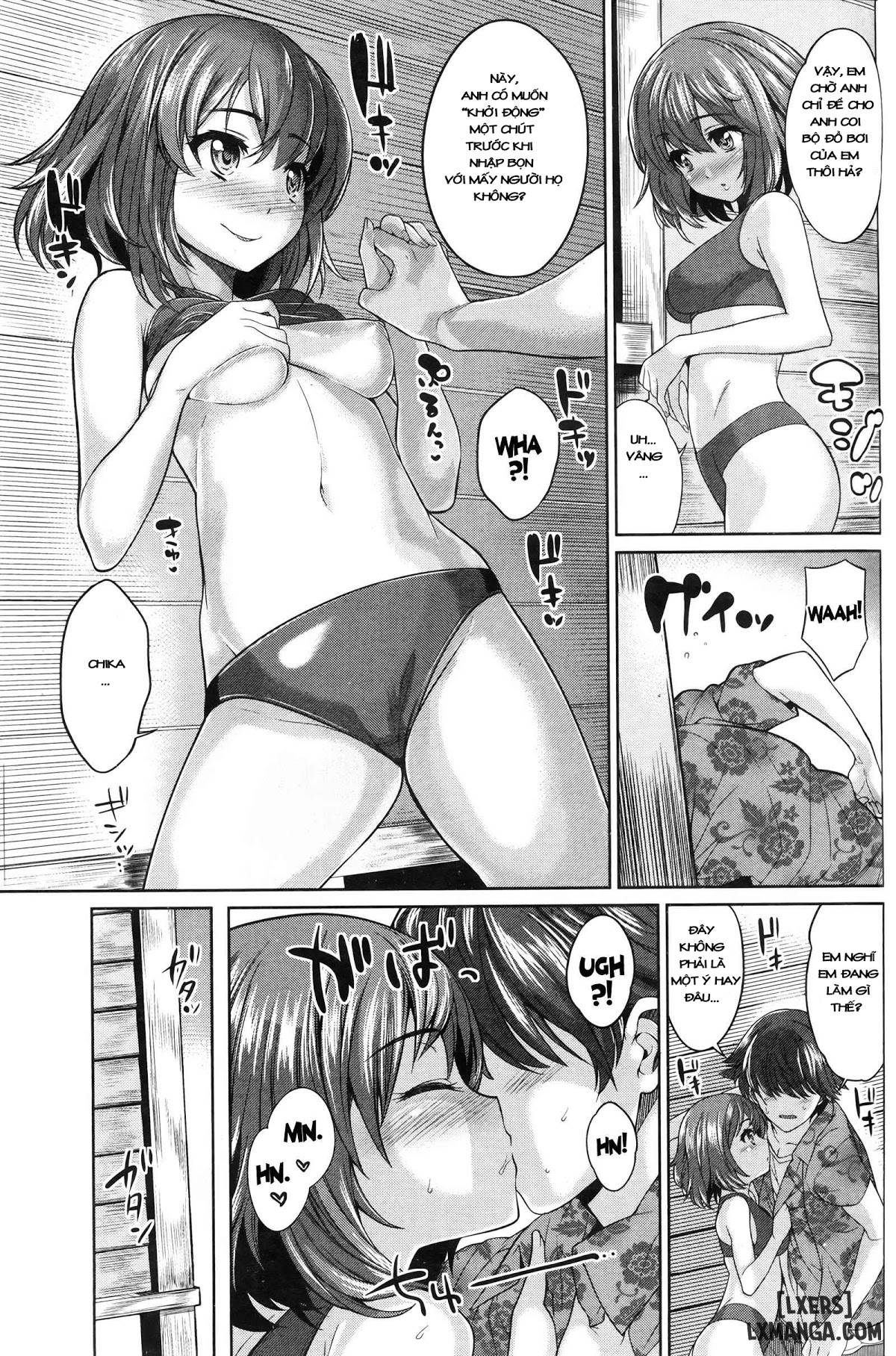 HentaiVN.net - Ảnh 5 - Anh thợ chụp hình tốt số [3 Sweet Devils, 3 Pinky Devils] - Chap 1