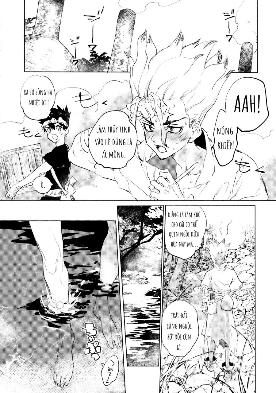 HentaiVN.net - Ảnh 11 - mùa hè rực rỡ trong thế giới đá - Chap 1