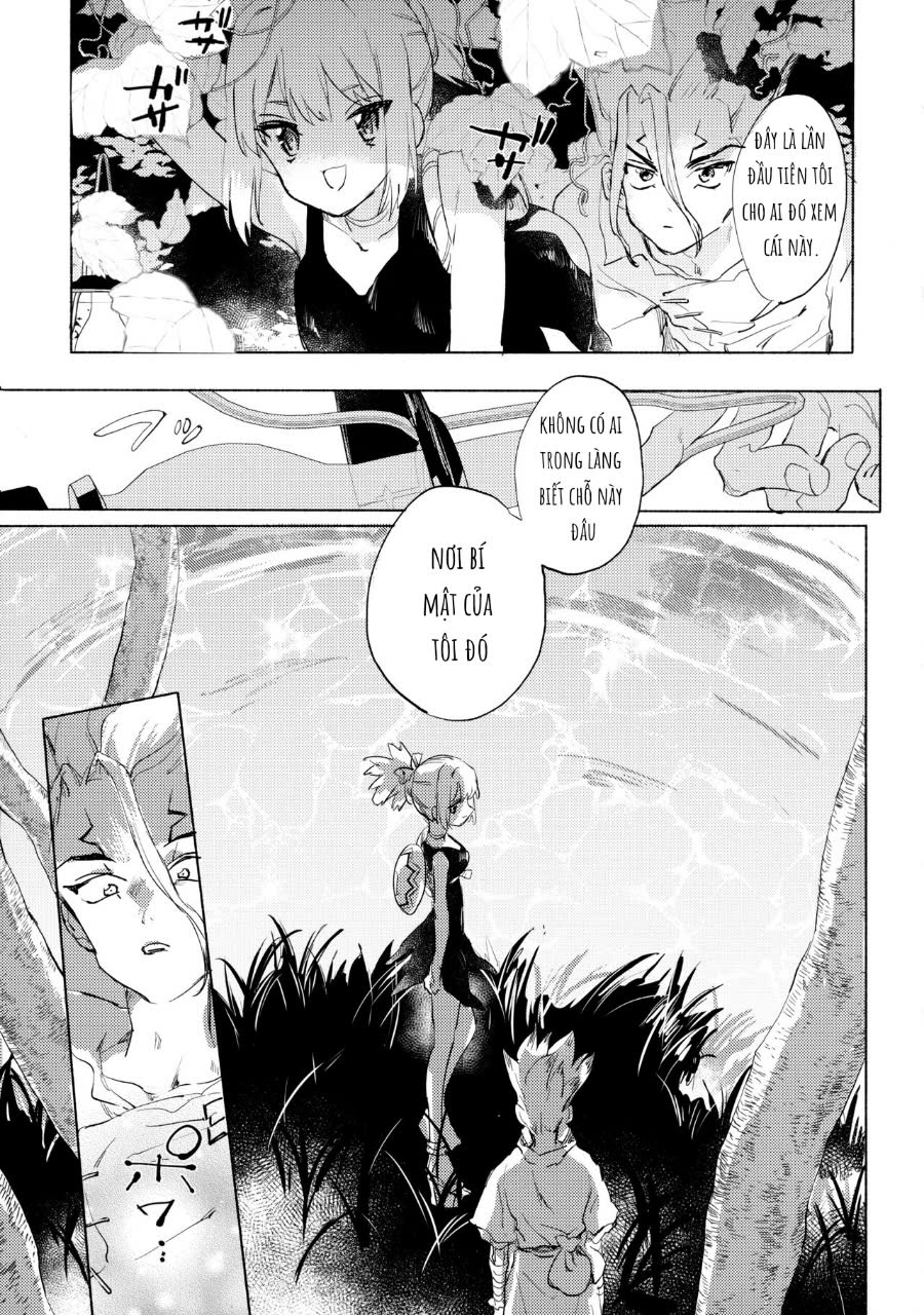 HentaiVN.net - Ảnh 17 - mùa hè rực rỡ trong thế giới đá - Chap 1