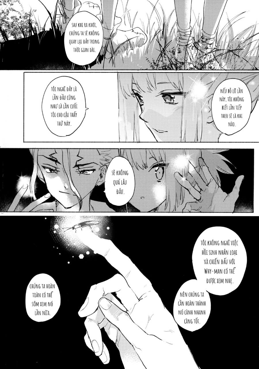 HentaiVN.net - Ảnh 20 - mùa hè rực rỡ trong thế giới đá - Chap 1