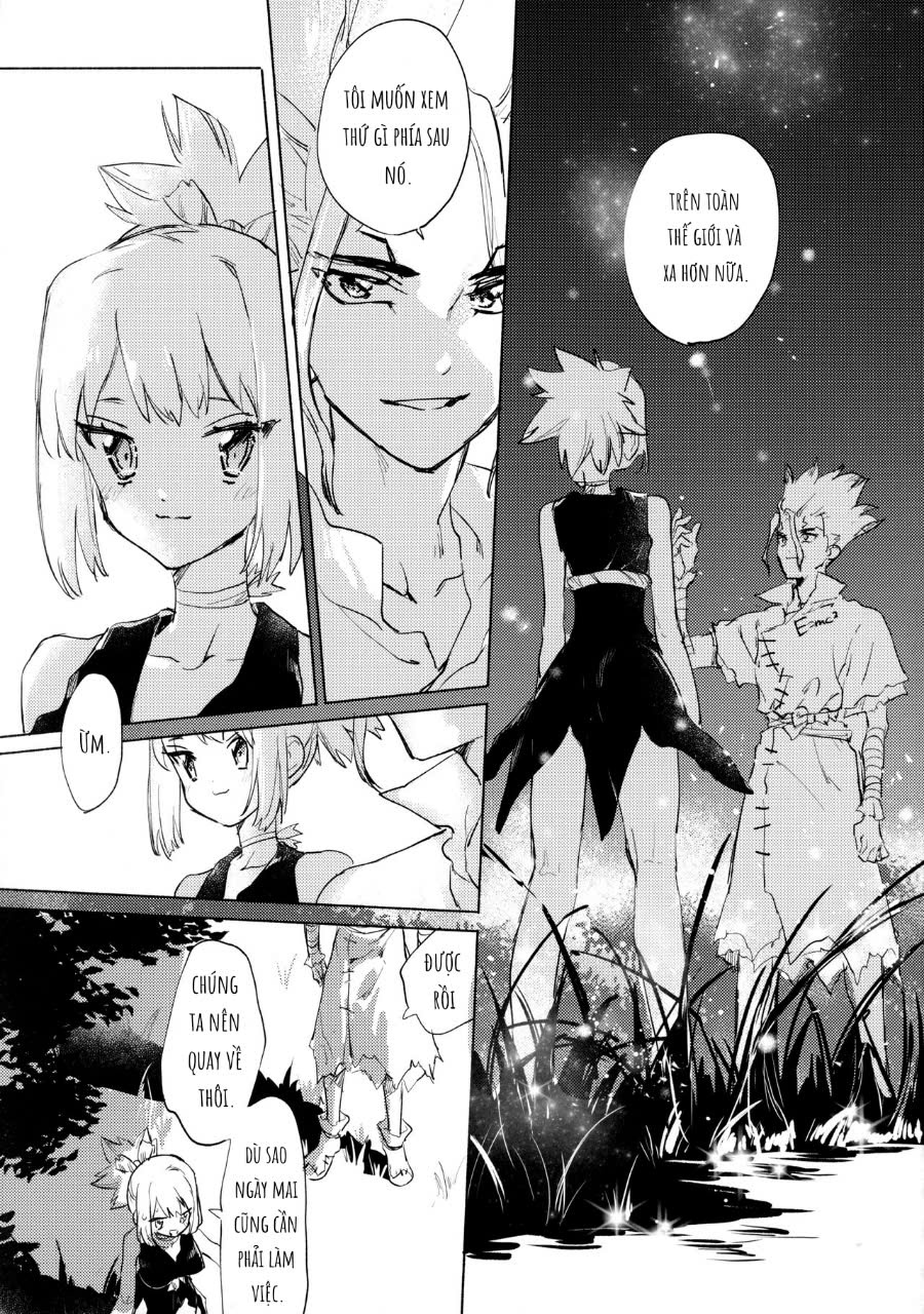 HentaiVN.net - Ảnh 21 - mùa hè rực rỡ trong thế giới đá - Chap 1