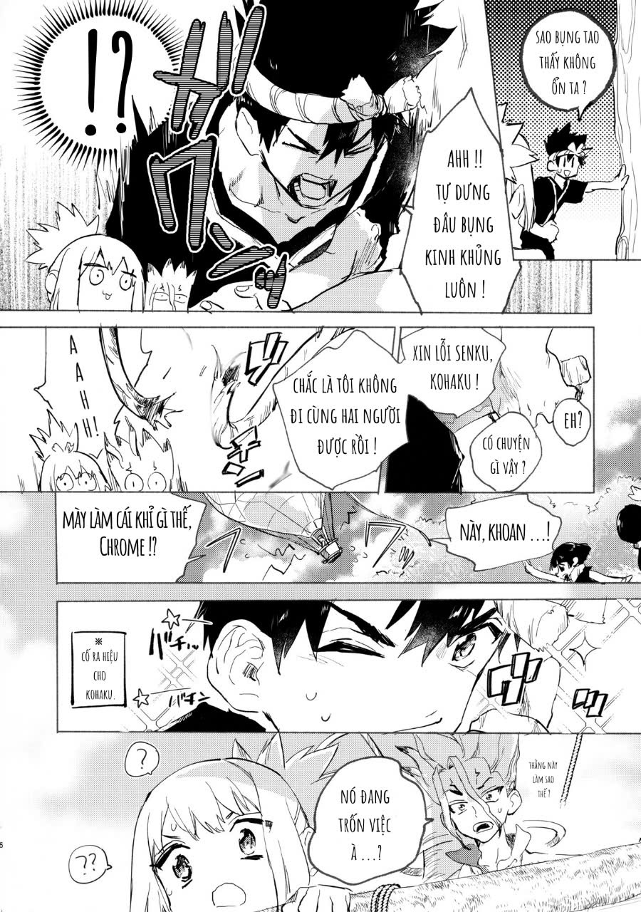 HentaiVN.net - Ảnh 6 - mùa hè rực rỡ trong thế giới đá - Chap 1