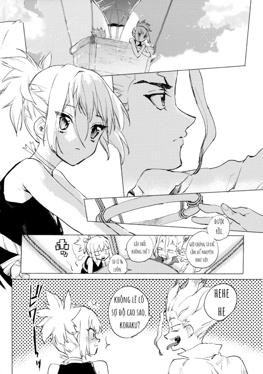 HentaiVN.net - Ảnh 8 - mùa hè rực rỡ trong thế giới đá - Chap 1