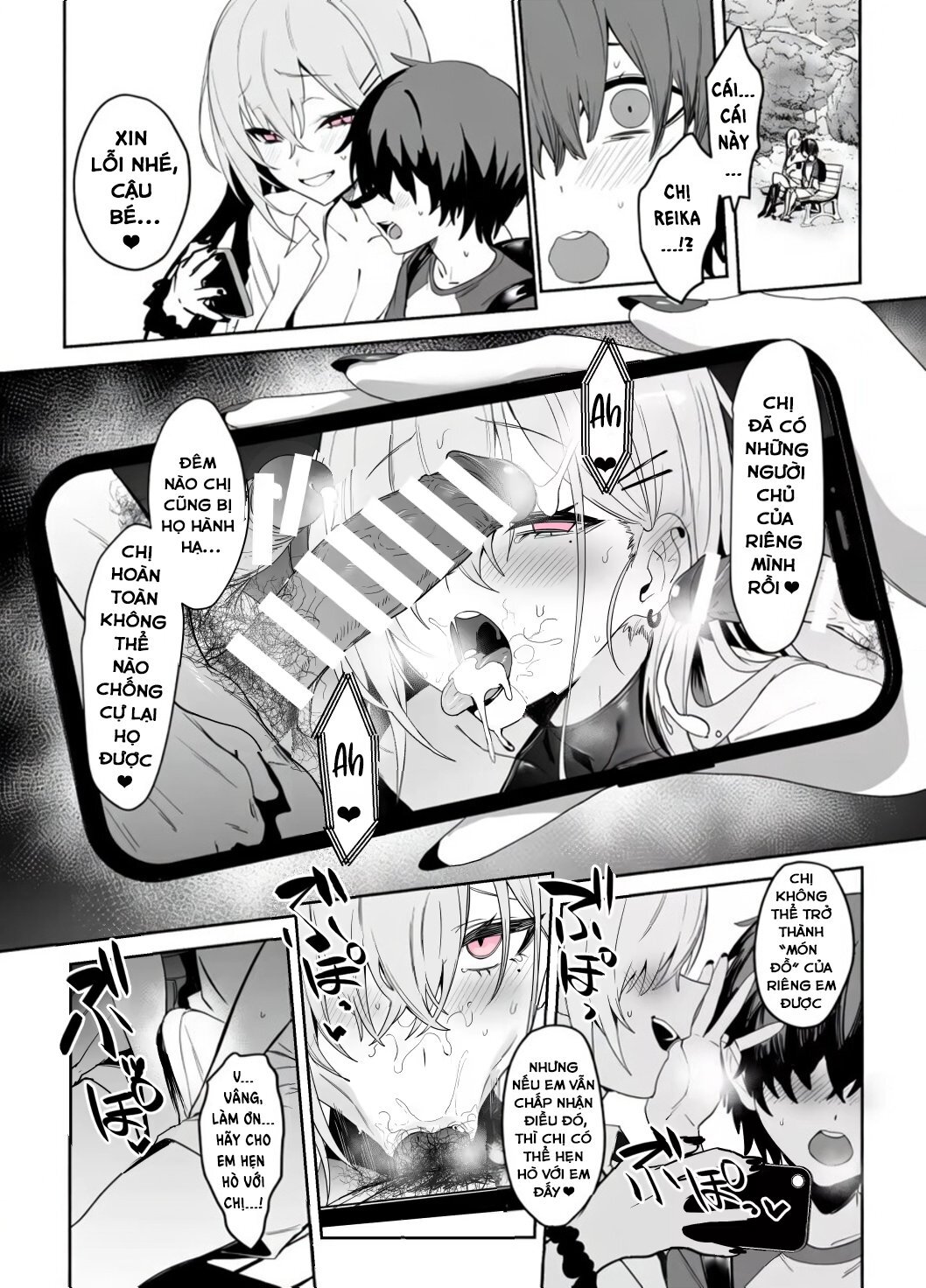 HentaiVN.net - Ảnh 8 - Nàng Gal dành riêng cho các chú - Chap 1