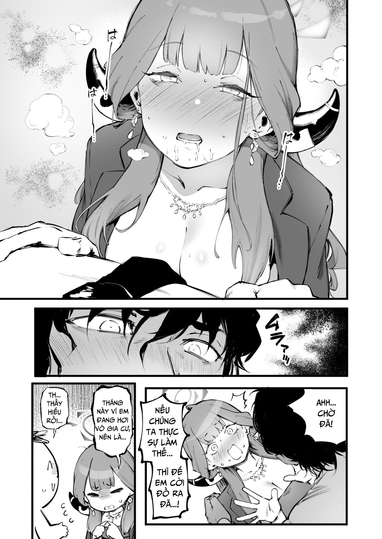HentaiVN.net - Ảnh 12 - Thầy yêu em, Rikuhachima! - Chap 1