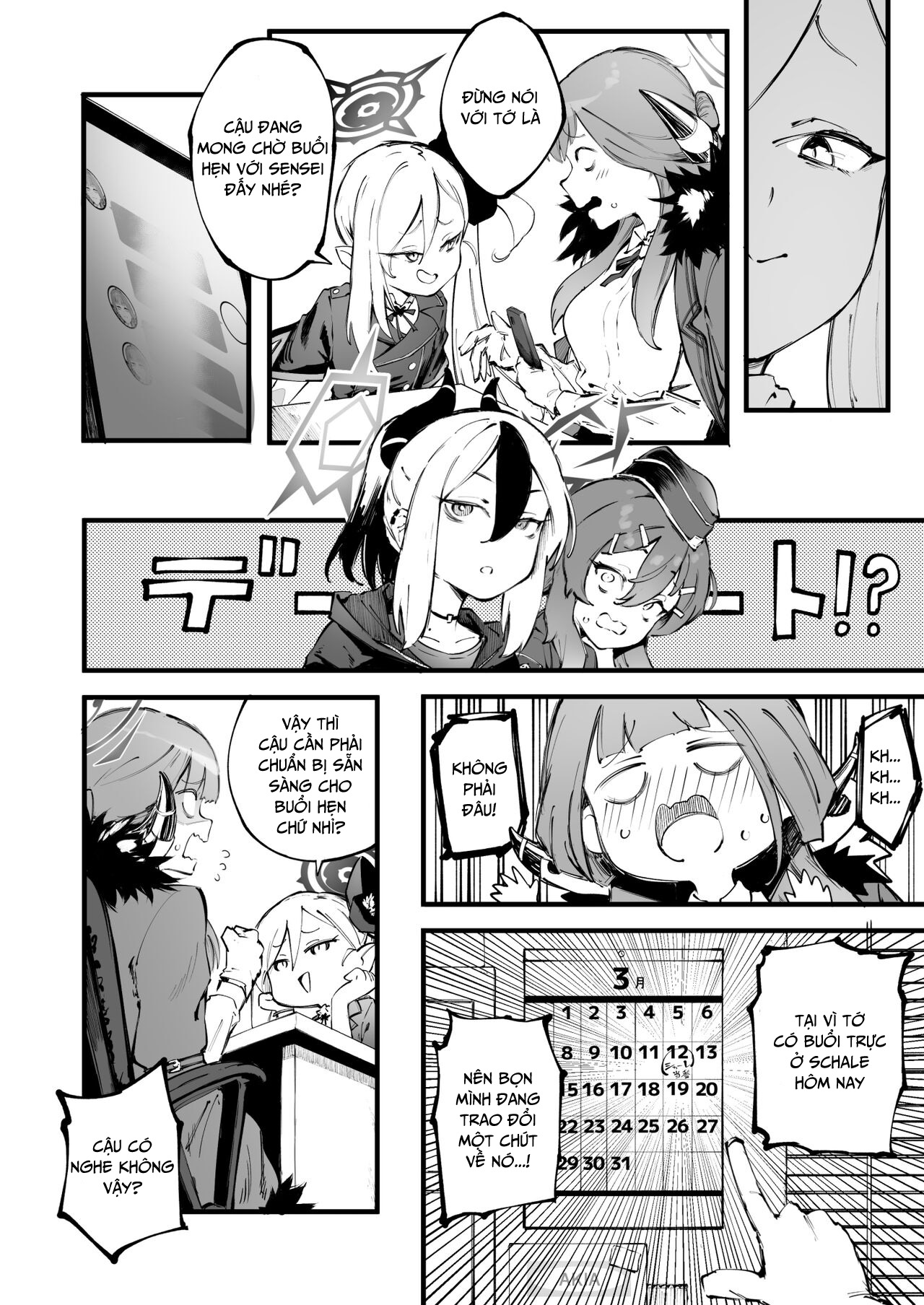 HentaiVN.net - Ảnh 3 - Thầy yêu em, Rikuhachima! - Chap 1