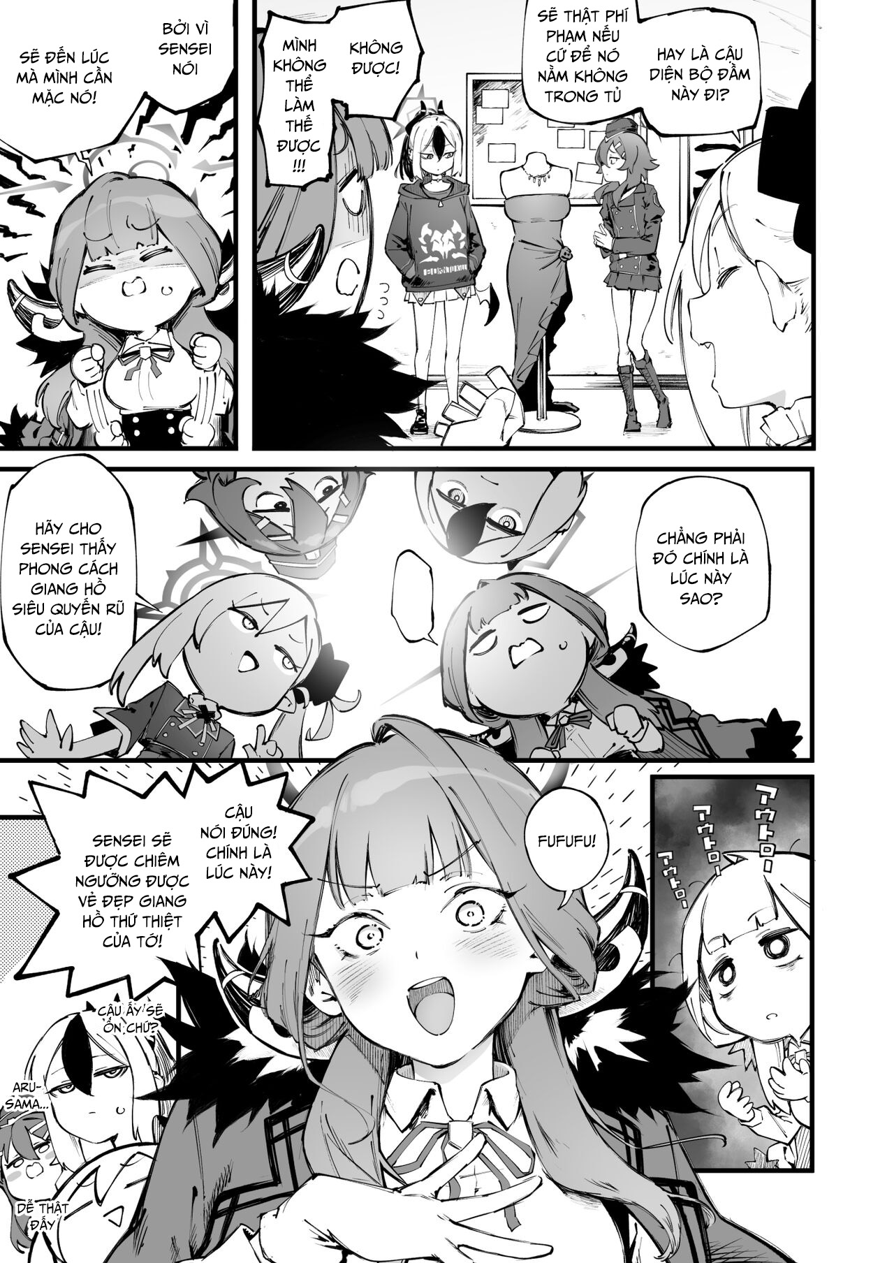 HentaiVN.net - Ảnh 4 - Thầy yêu em, Rikuhachima! - Chap 1