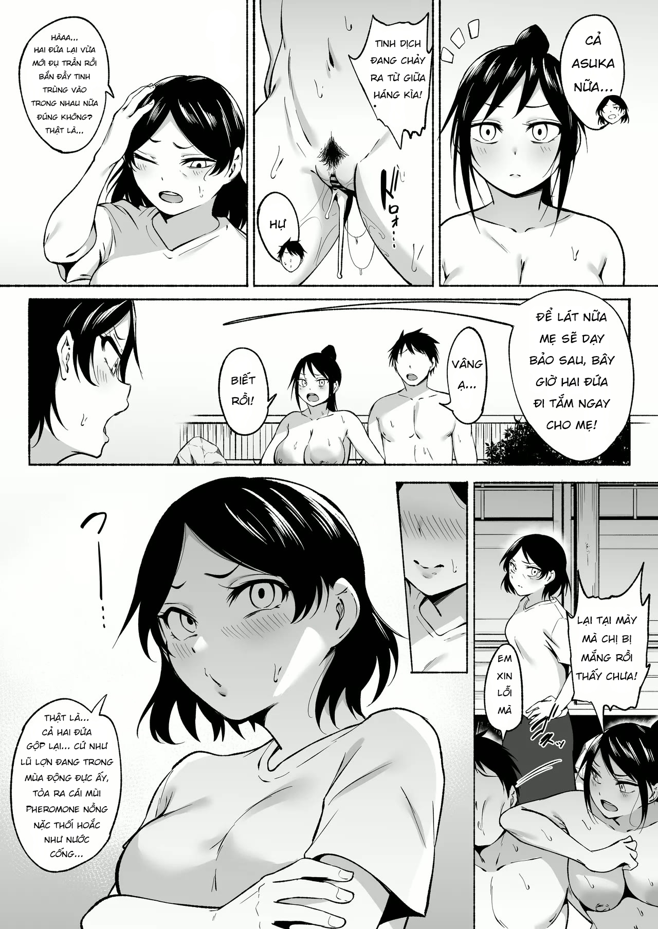 HentaiVN.net - Ảnh 25 - Bà chị nghiêm nghị nhưng lại sẵn lòng giúp tôi xả tinh 2 - Chap 1