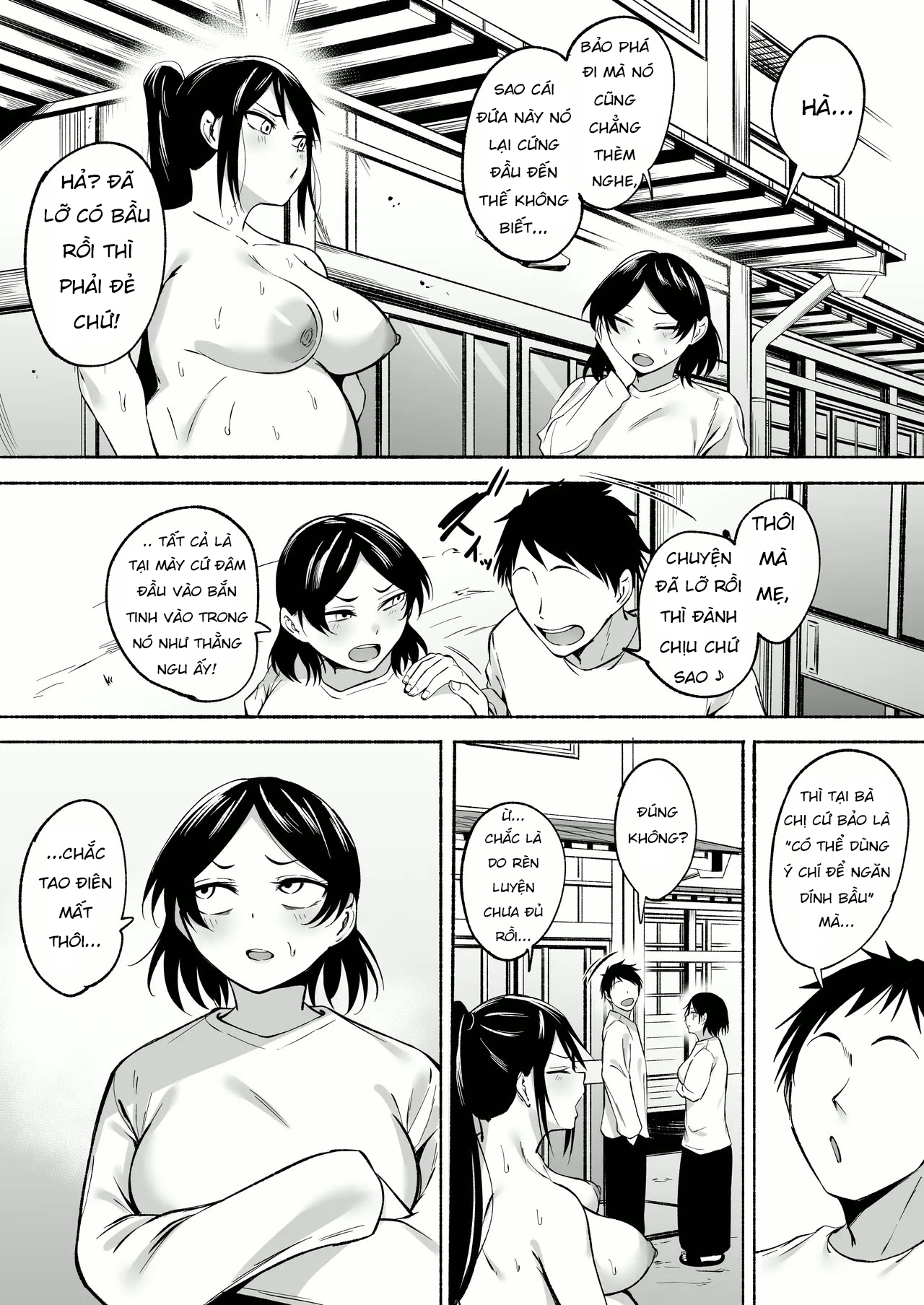 HentaiVN.net - Ảnh 54 - Bà chị nghiêm nghị nhưng lại sẵn lòng giúp tôi xả tinh 2 - Chap 2