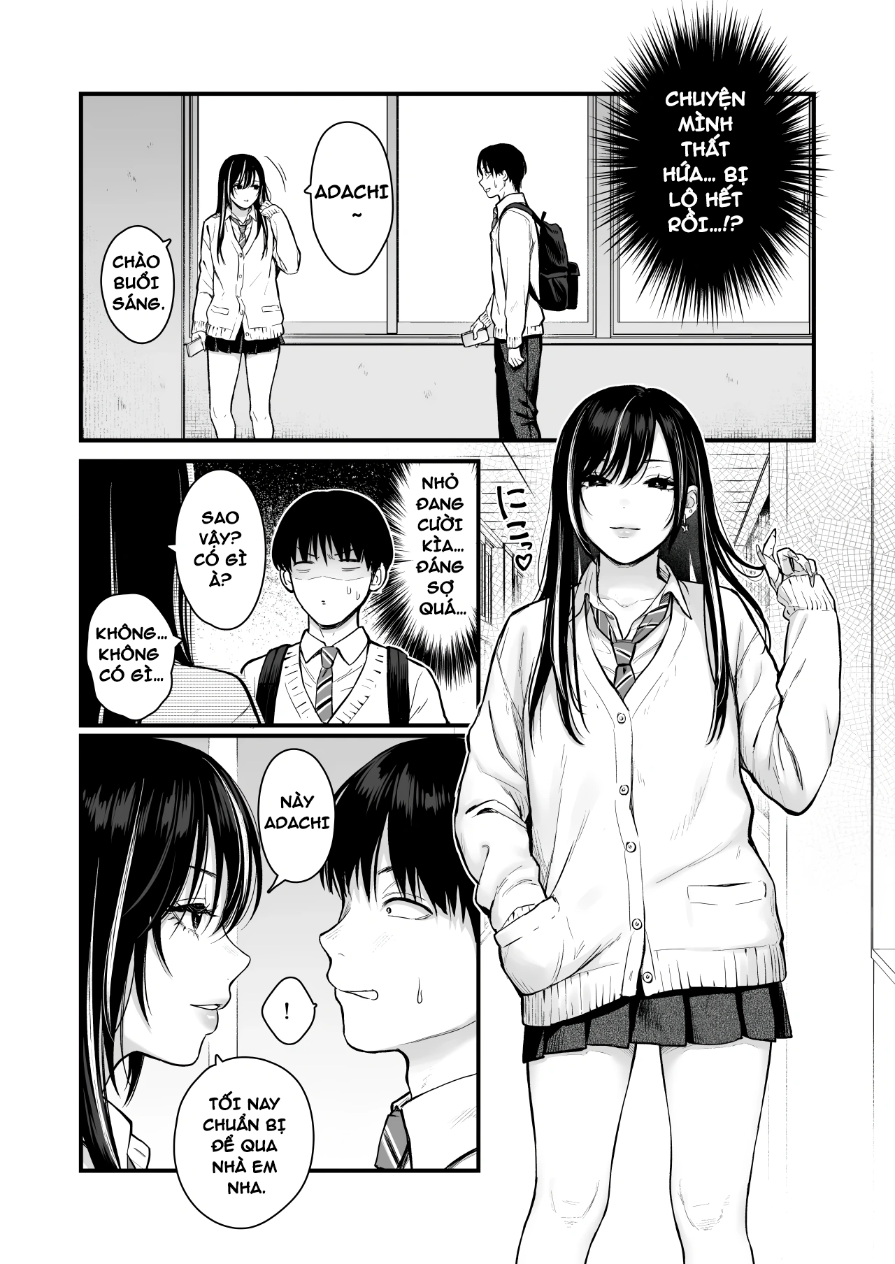 HentaiVN.net - Ảnh 3 - Class no Cool Gal to Yobidashi Sex - Chap 1