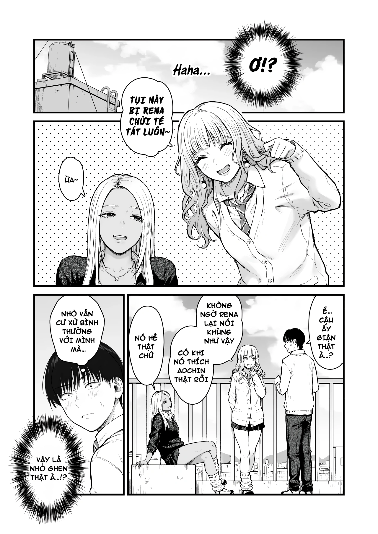 HentaiVN.net - Ảnh 5 - Class no Cool Gal to Yobidashi Sex - Chap 1