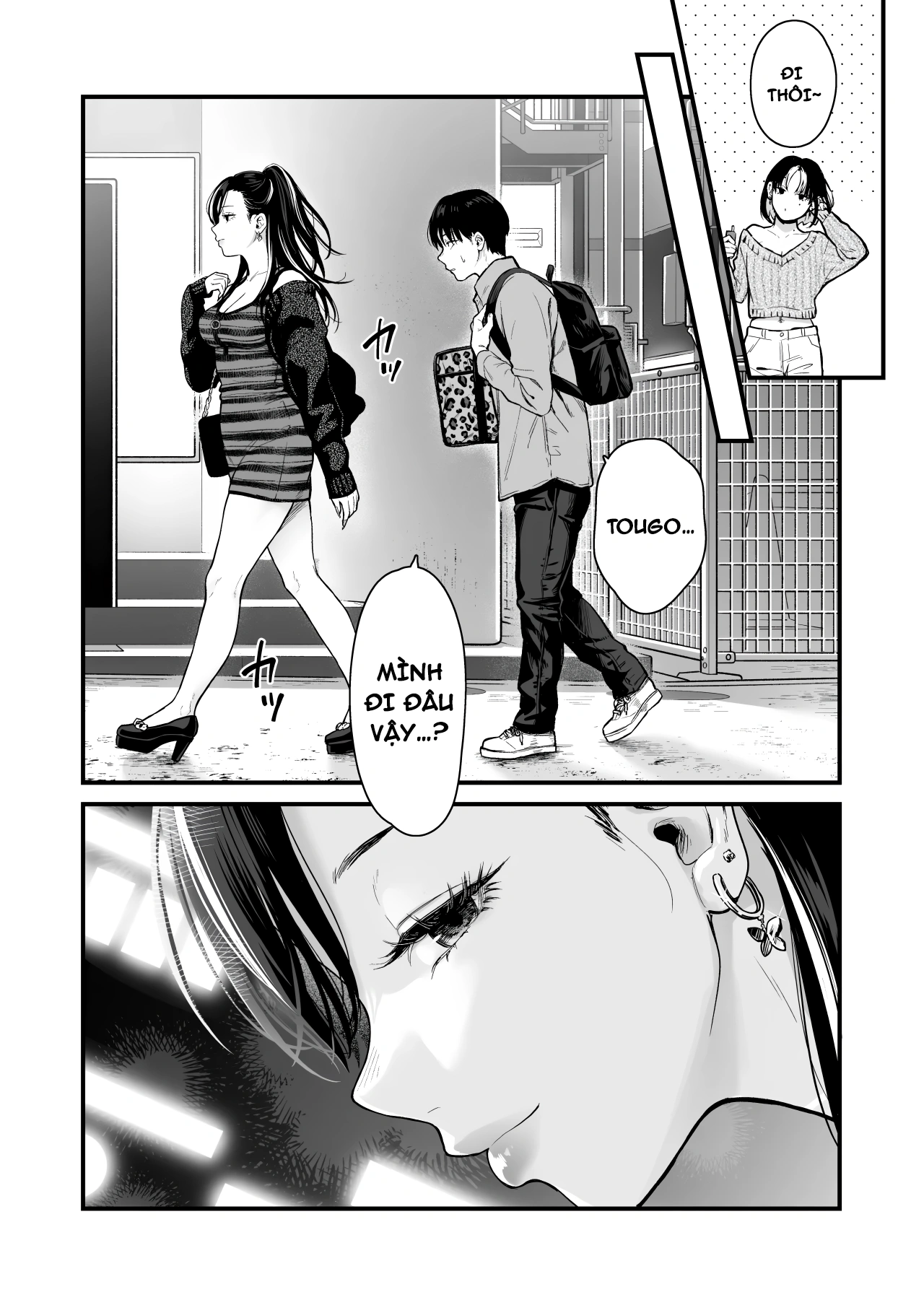 HentaiVN.net - Ảnh 10 - Class no Cool Gal to Yobidashi Sex - Chap 1