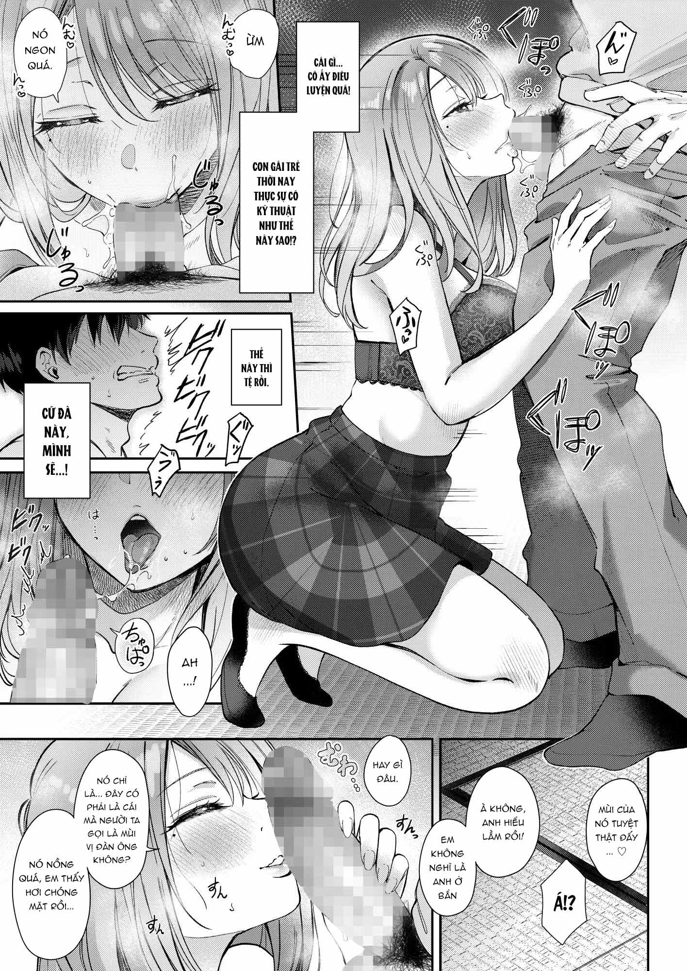 HentaiVN.net - Ảnh 19 - Cấp dưới ngây thơ vắt cực khô tôi T-T - Chap 1