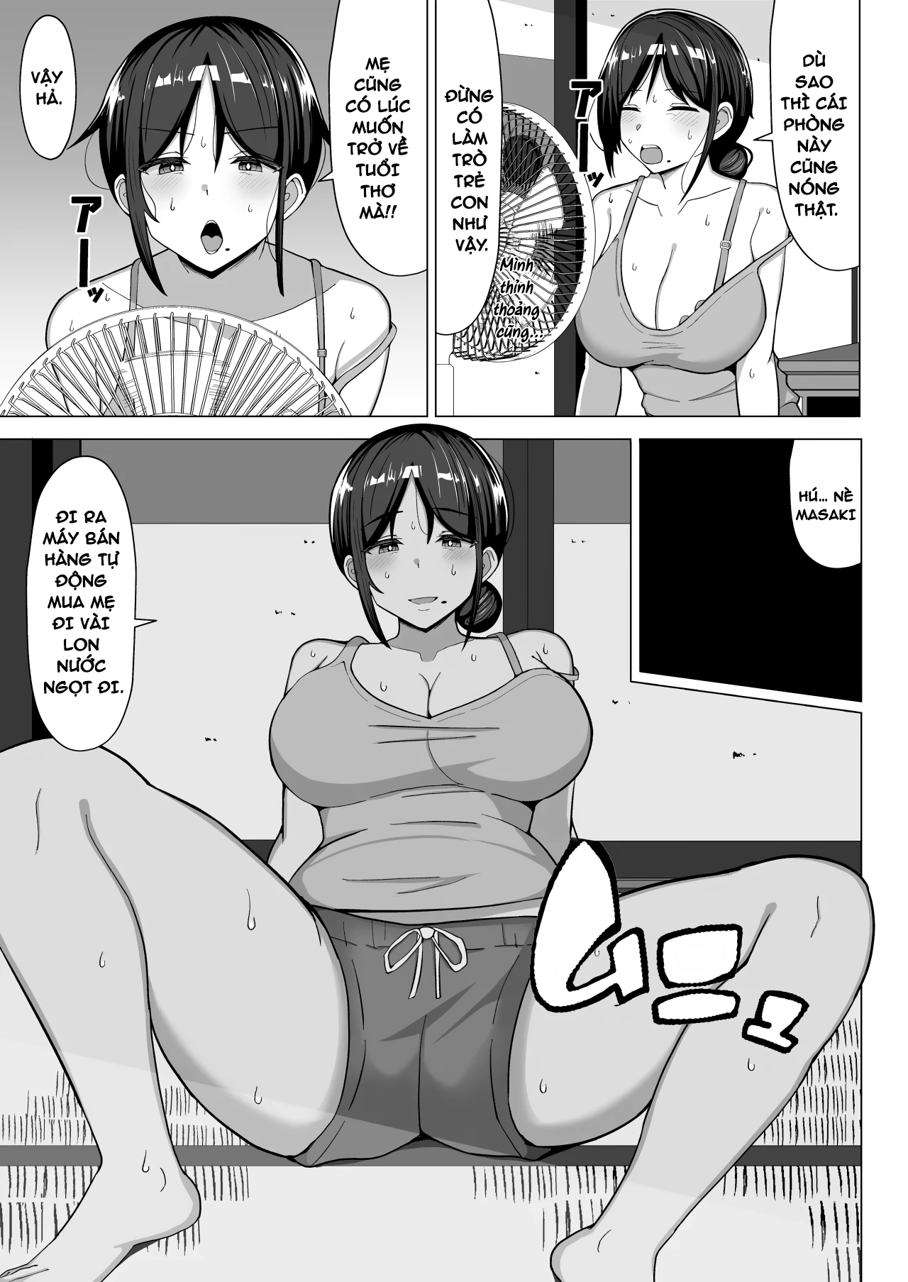 HentaiVN.net - Ảnh 11 - Yojouhanno oreno heyade kaachanto sumukotoninatta hanashi - Chap 1