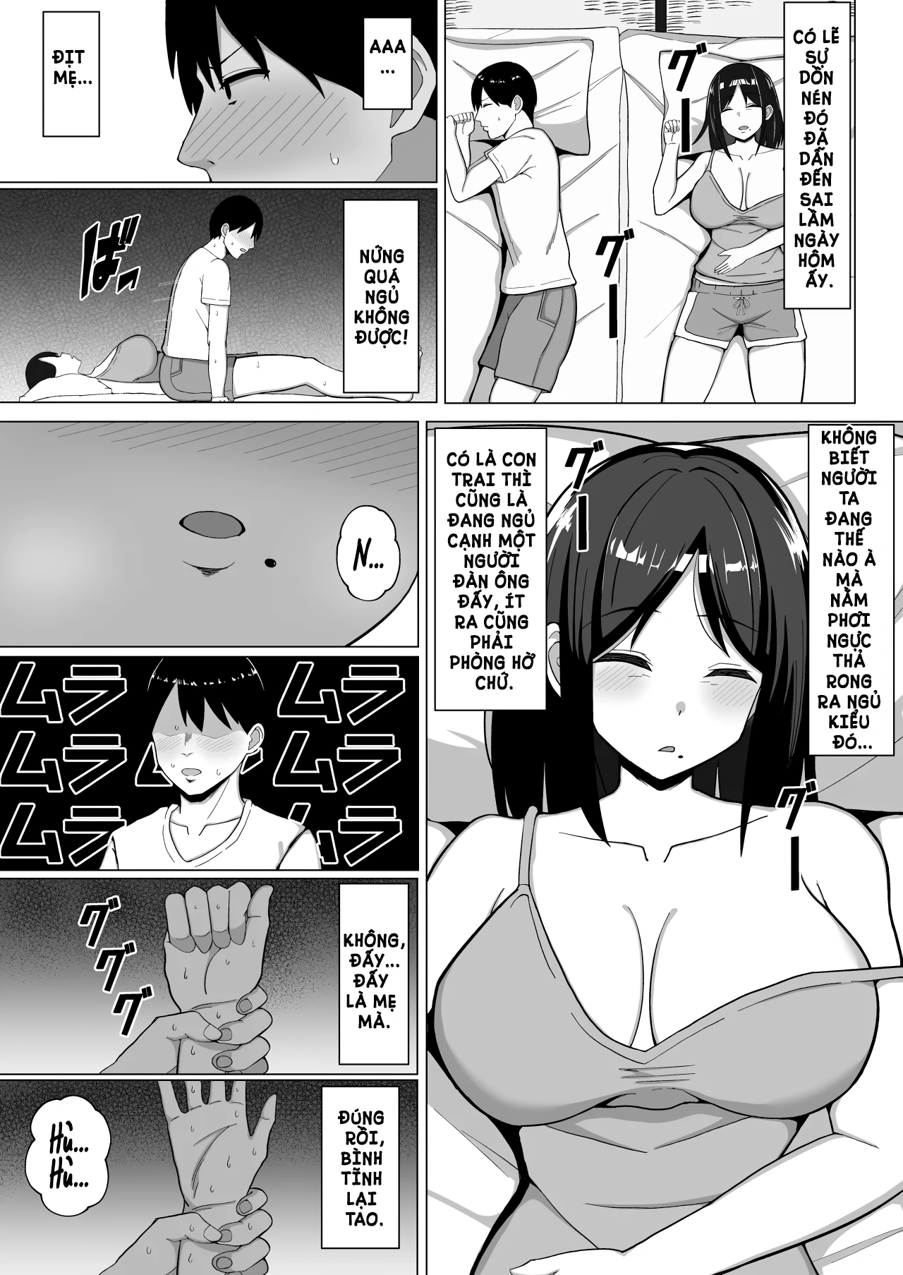 HentaiVN.net - Ảnh 13 - Yojouhanno oreno heyade kaachanto sumukotoninatta hanashi - Chap 1