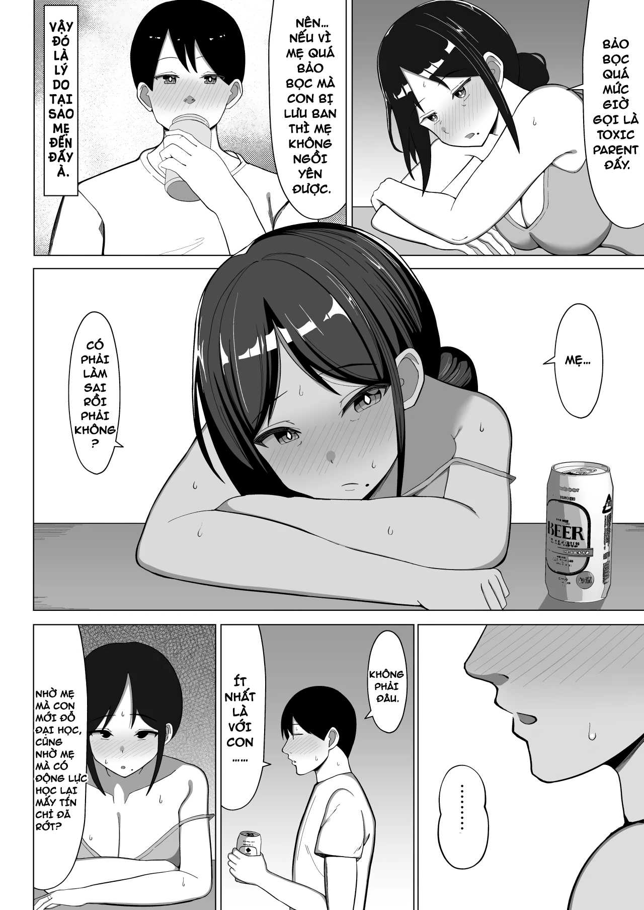 HentaiVN.net - Ảnh 26 - Yojouhanno oreno heyade kaachanto sumukotoninatta hanashi - Chap 1