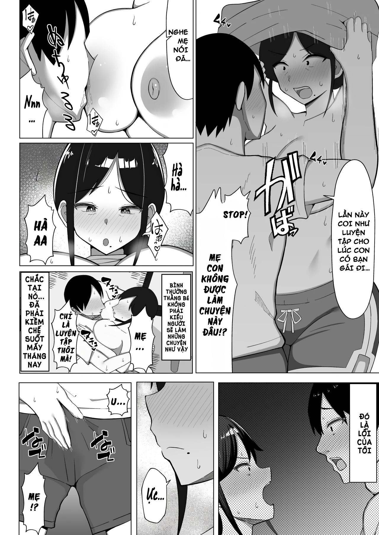 HentaiVN.net - Ảnh 28 - Yojouhanno oreno heyade kaachanto sumukotoninatta hanashi - Chap 1