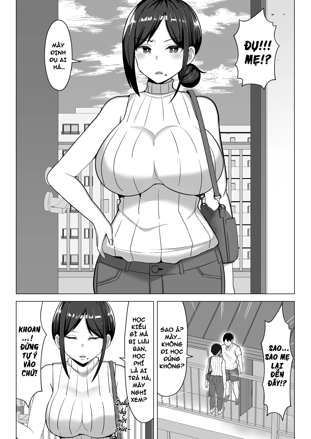 HentaiVN.net - Ảnh 4 - Yojouhanno oreno heyade kaachanto sumukotoninatta hanashi - Chap 1