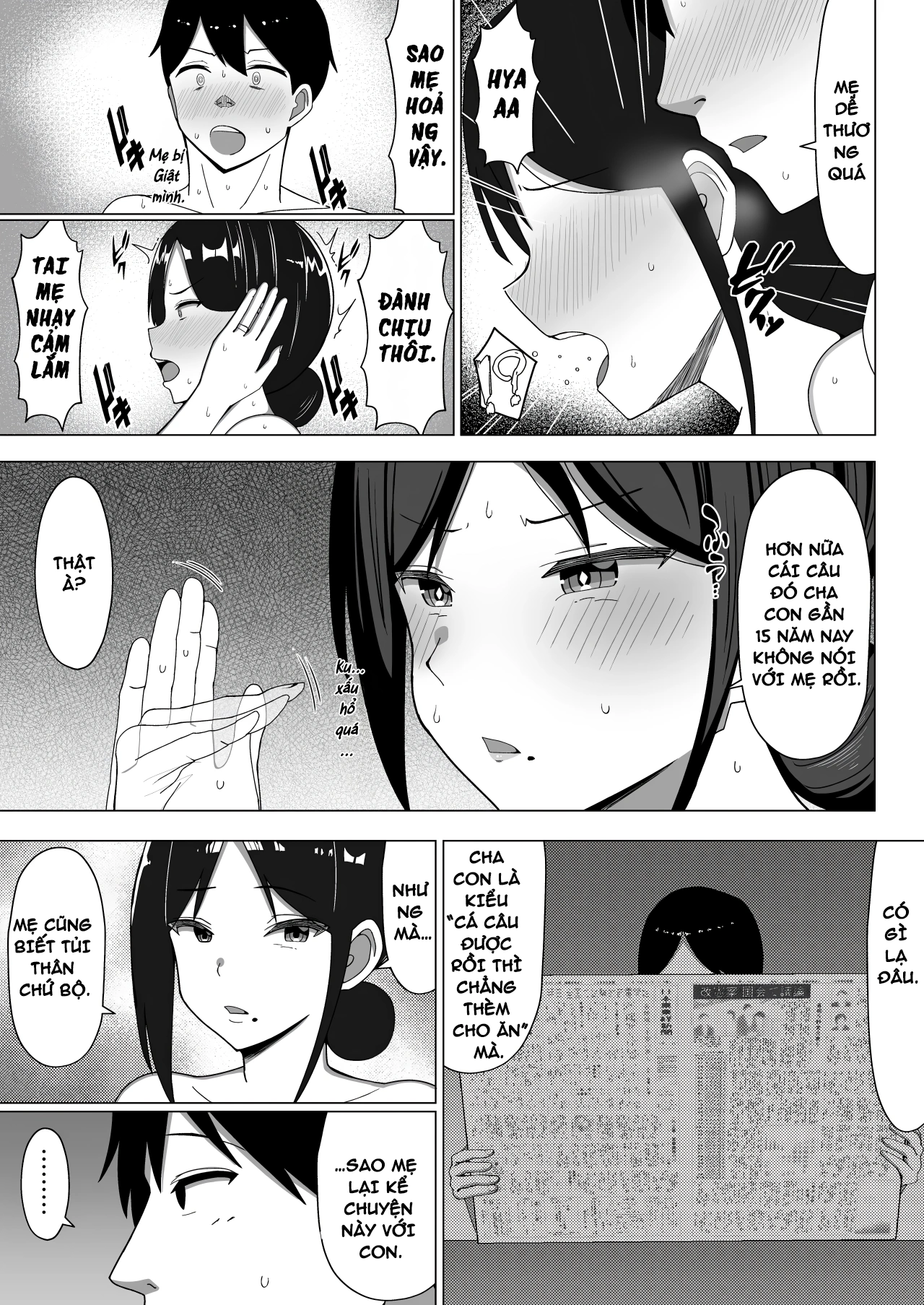 HentaiVN.net - Ảnh 47 - Yojouhanno oreno heyade kaachanto sumukotoninatta hanashi - Chap 1