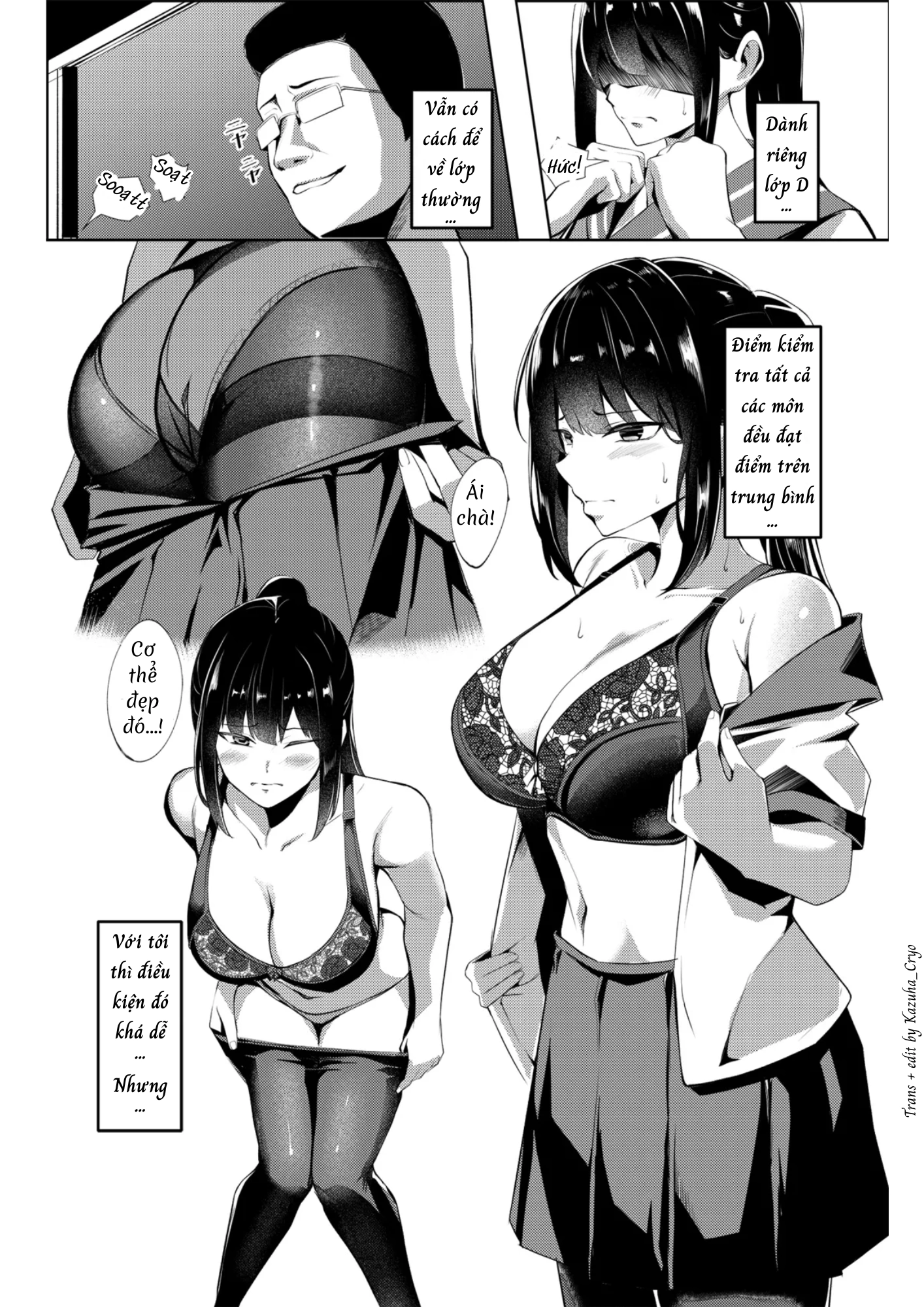 HentaiVN.net - Ảnh 14 - Học sinh mới lớp D - Chap 1