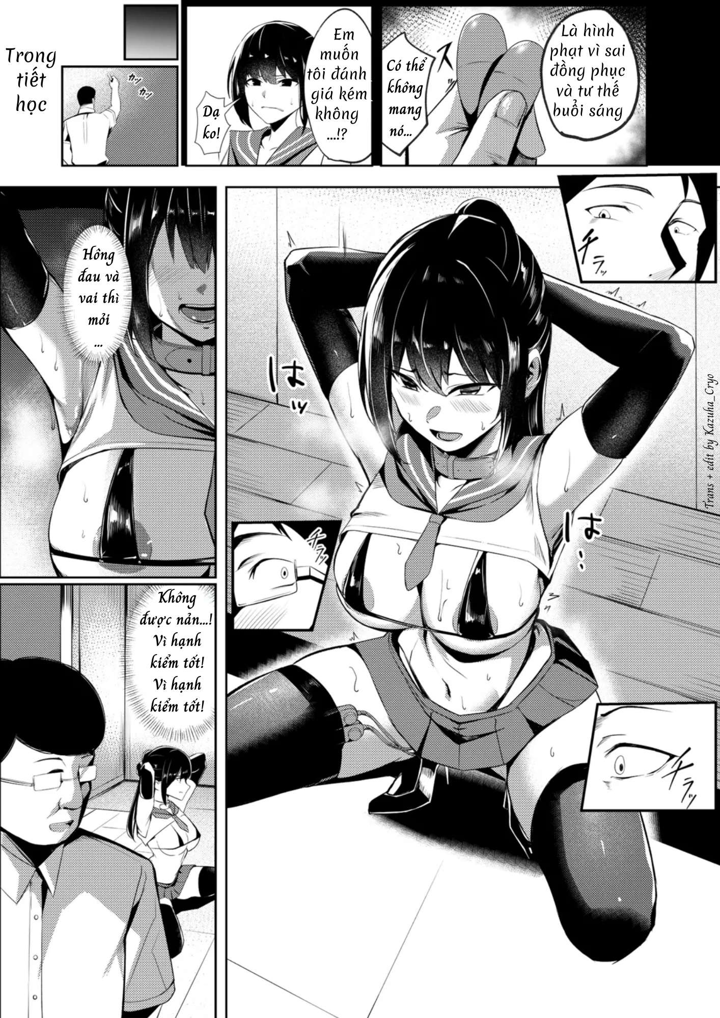 HentaiVN.net - Ảnh 19 - Học sinh mới lớp D - Chap 1