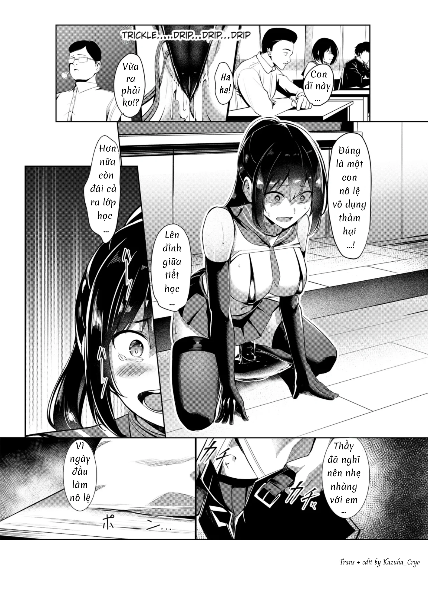 HentaiVN.net - Ảnh 21 - Học sinh mới lớp D - Chap 1