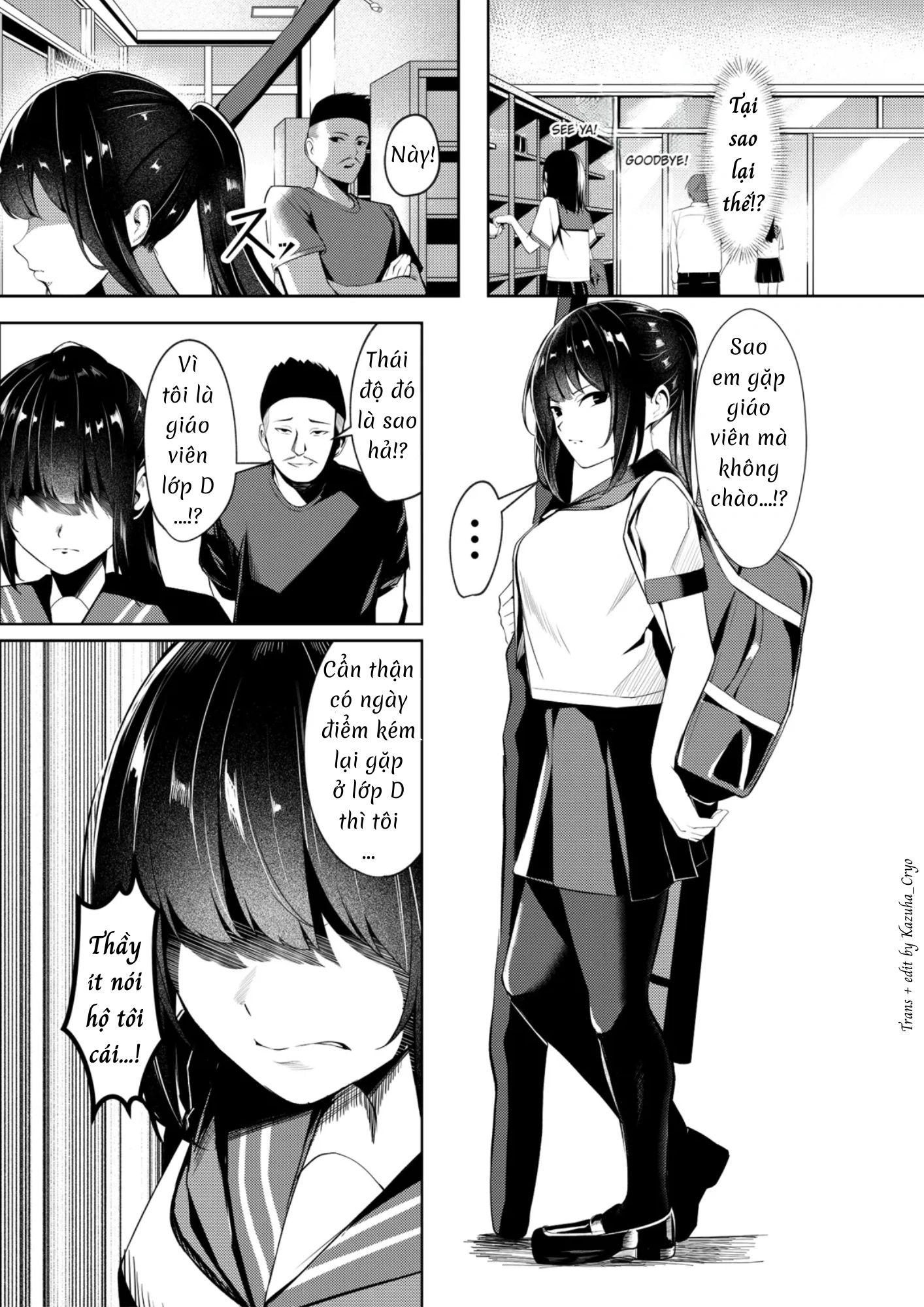 HentaiVN.net - Ảnh 4 - Học sinh mới lớp D - Chap 1