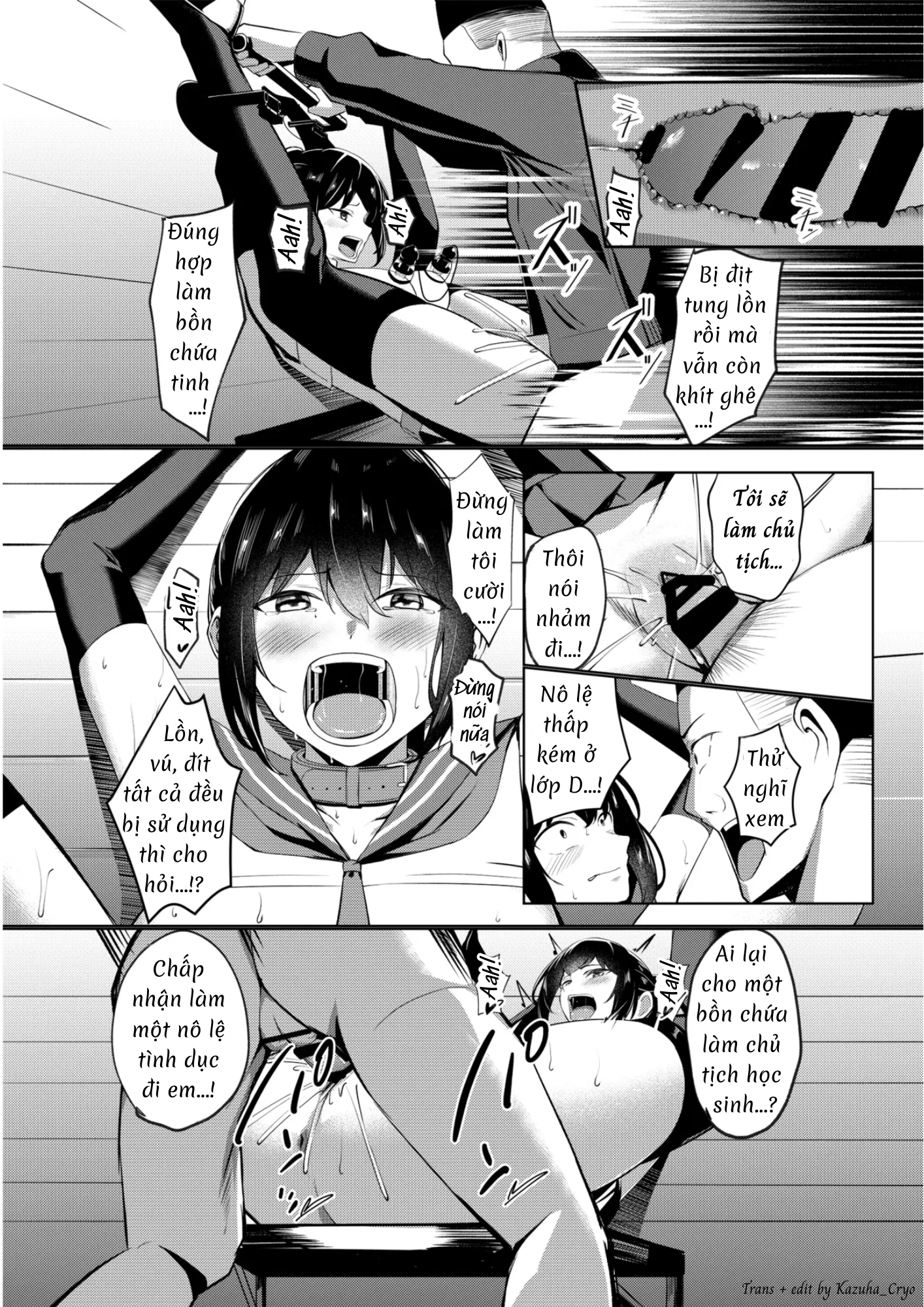 HentaiVN.net - Ảnh 38 - Học sinh mới lớp D - Chap 1