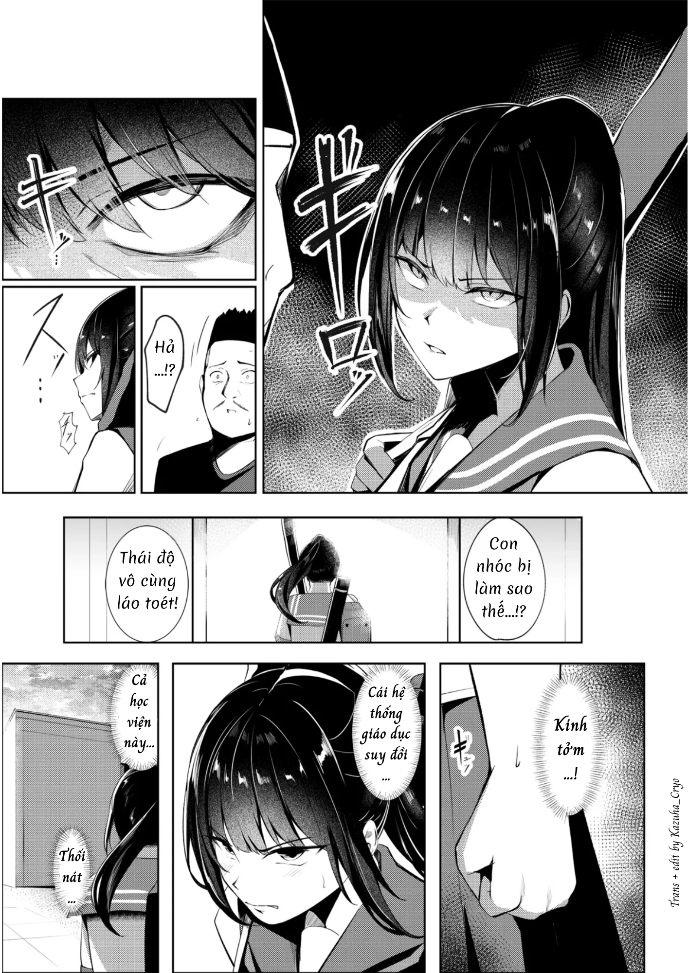 HentaiVN.net - Ảnh 5 - Học sinh mới lớp D - Chap 1