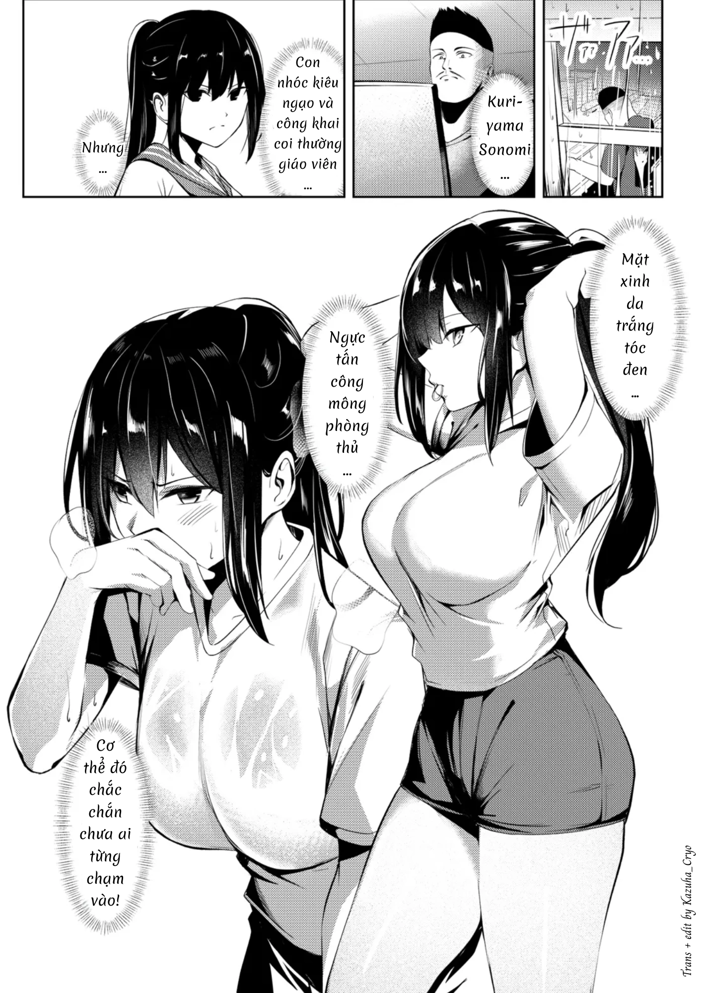 HentaiVN.net - Ảnh 8 - Học sinh mới lớp D - Chap 1