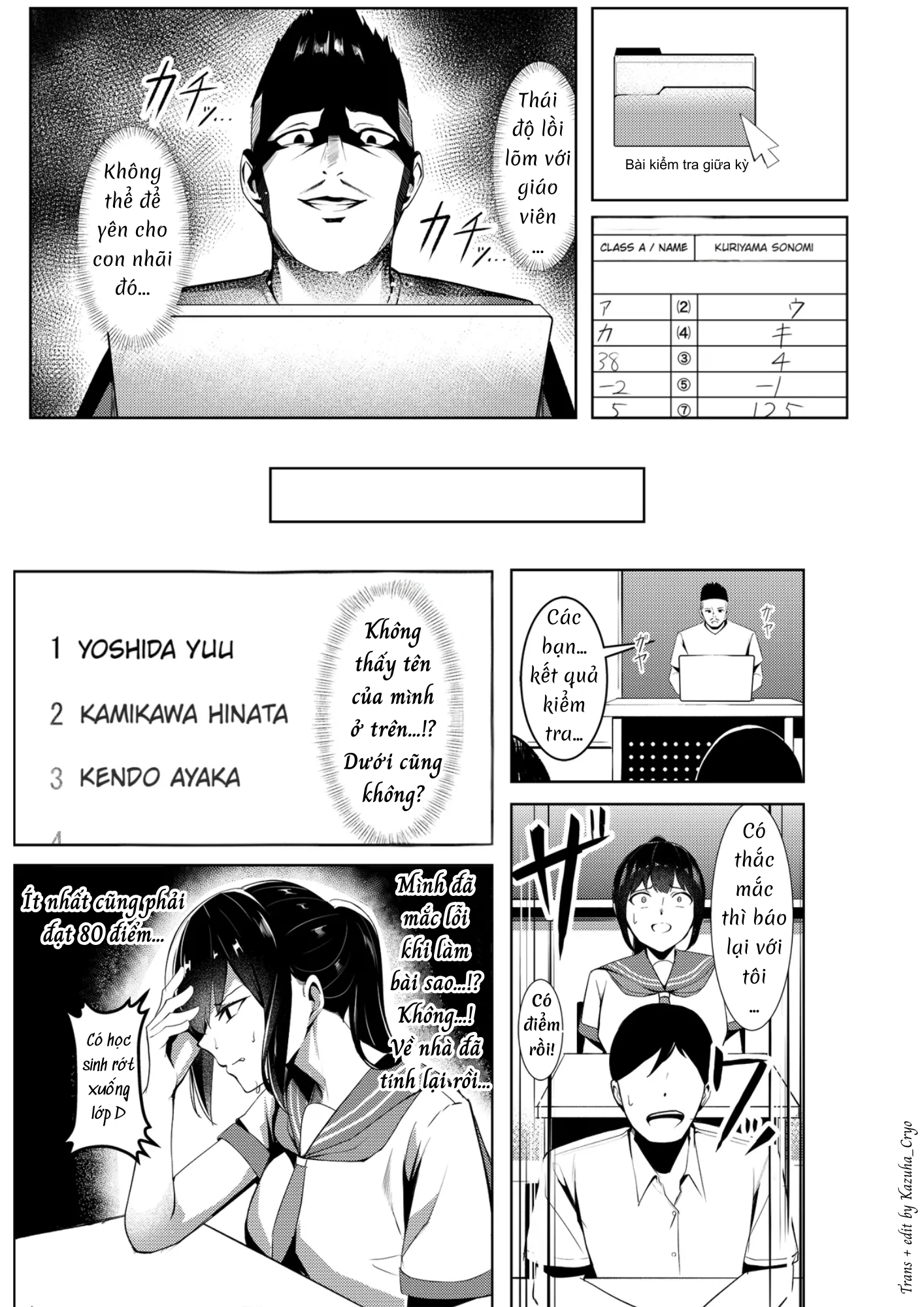 HentaiVN.net - Ảnh 9 - Học sinh mới lớp D - Chap 1