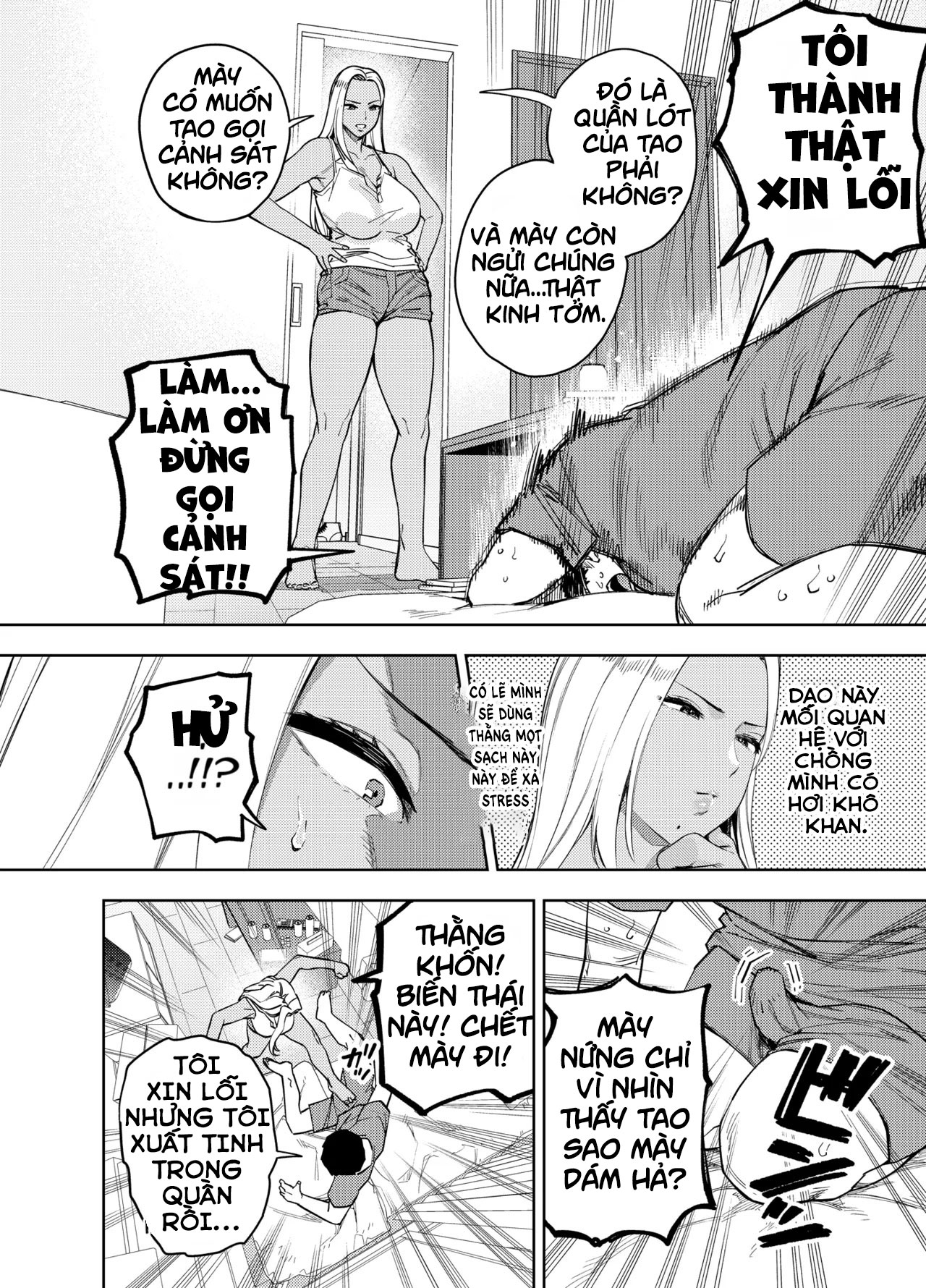 HentaiVN.net - Ảnh 21 - Đời Sống Tình Dục của Bà Nội Trợ - Chap 1