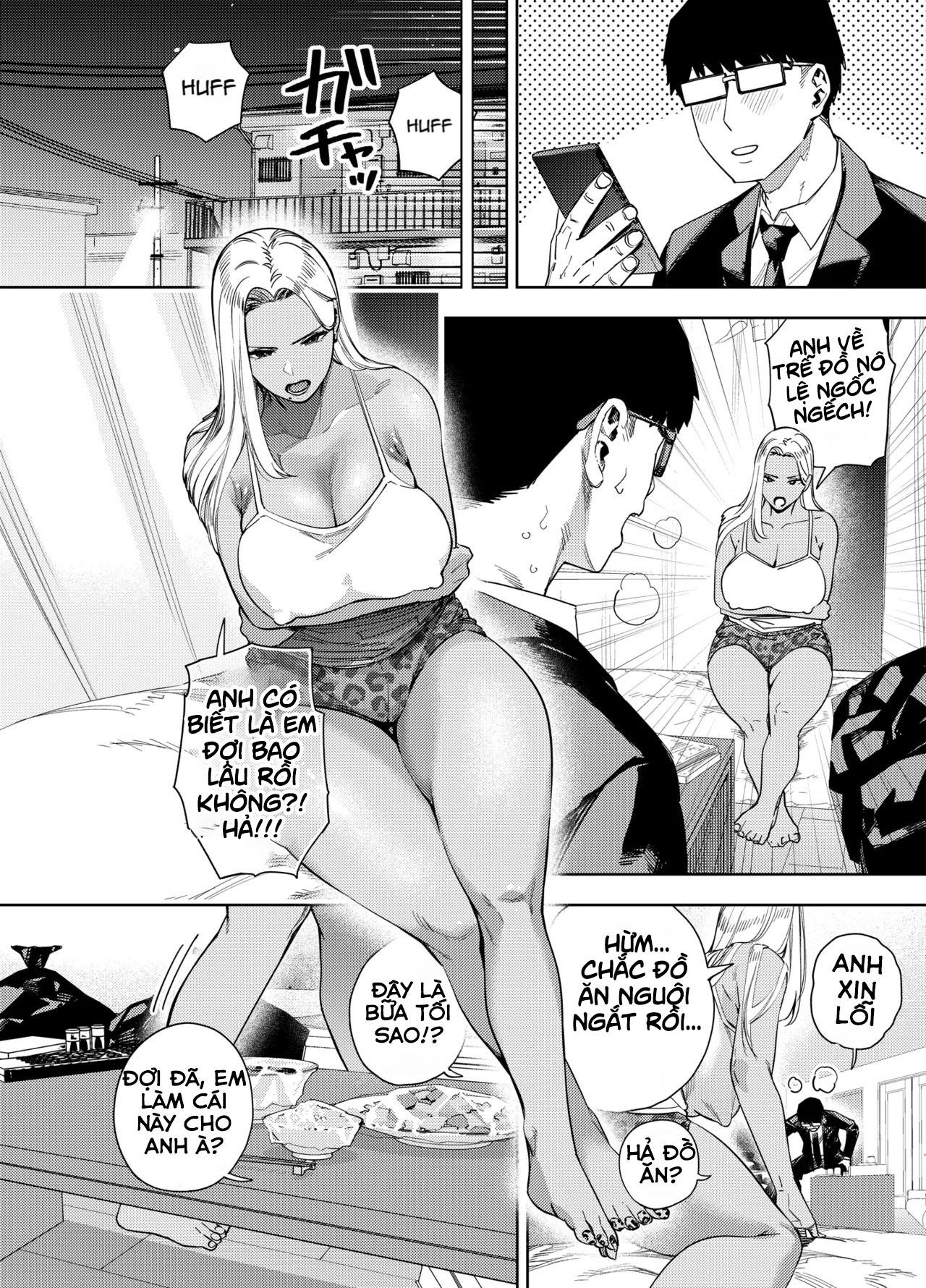HentaiVN.net - Ảnh 73 - Đời Sống Tình Dục của Bà Nội Trợ - Chap 1